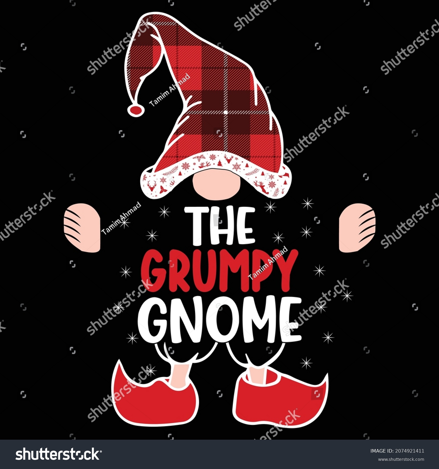 SVG of Christmas Funny Gnome Svg Cut file design svg