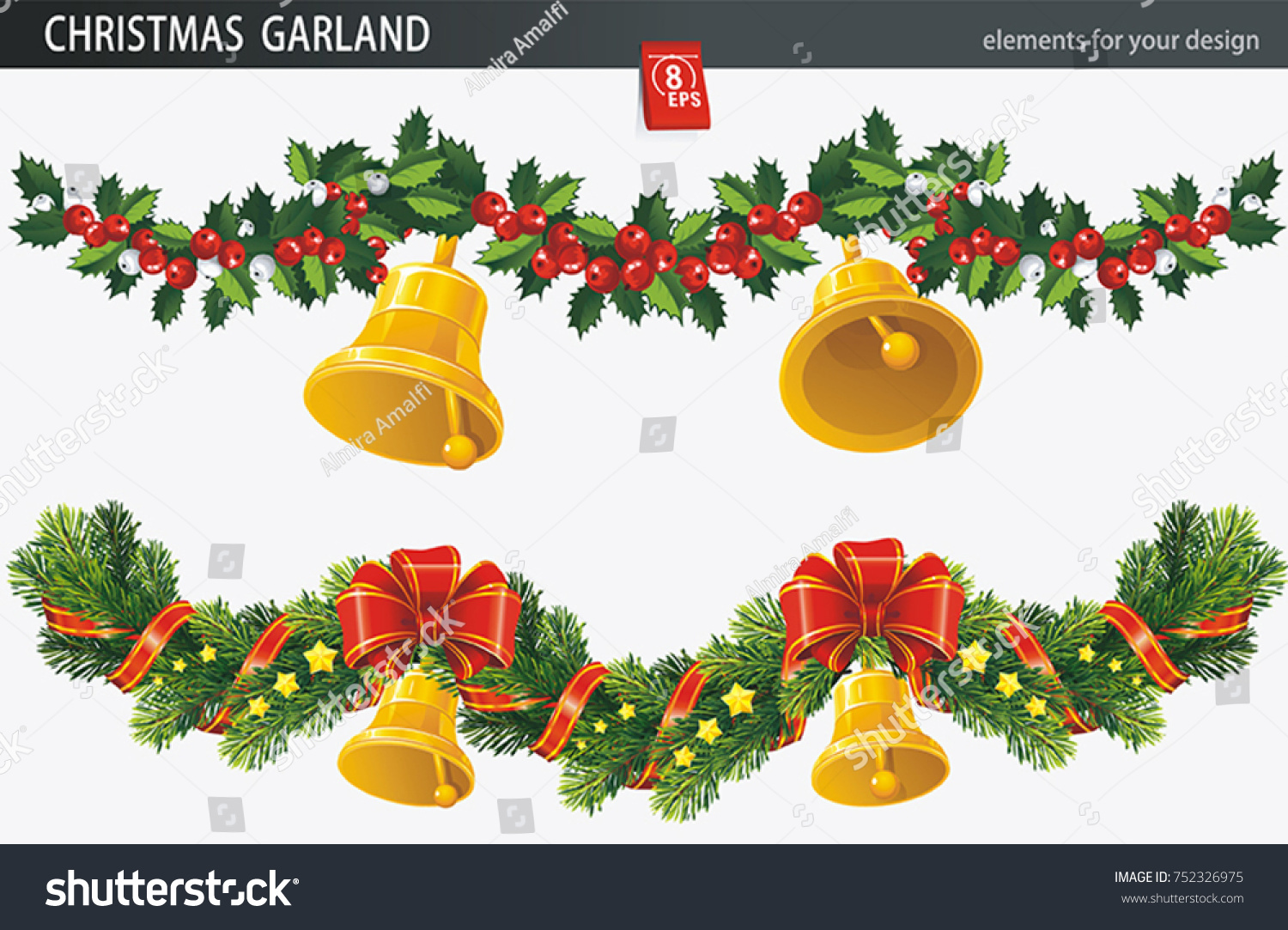 traditional christmas garlands