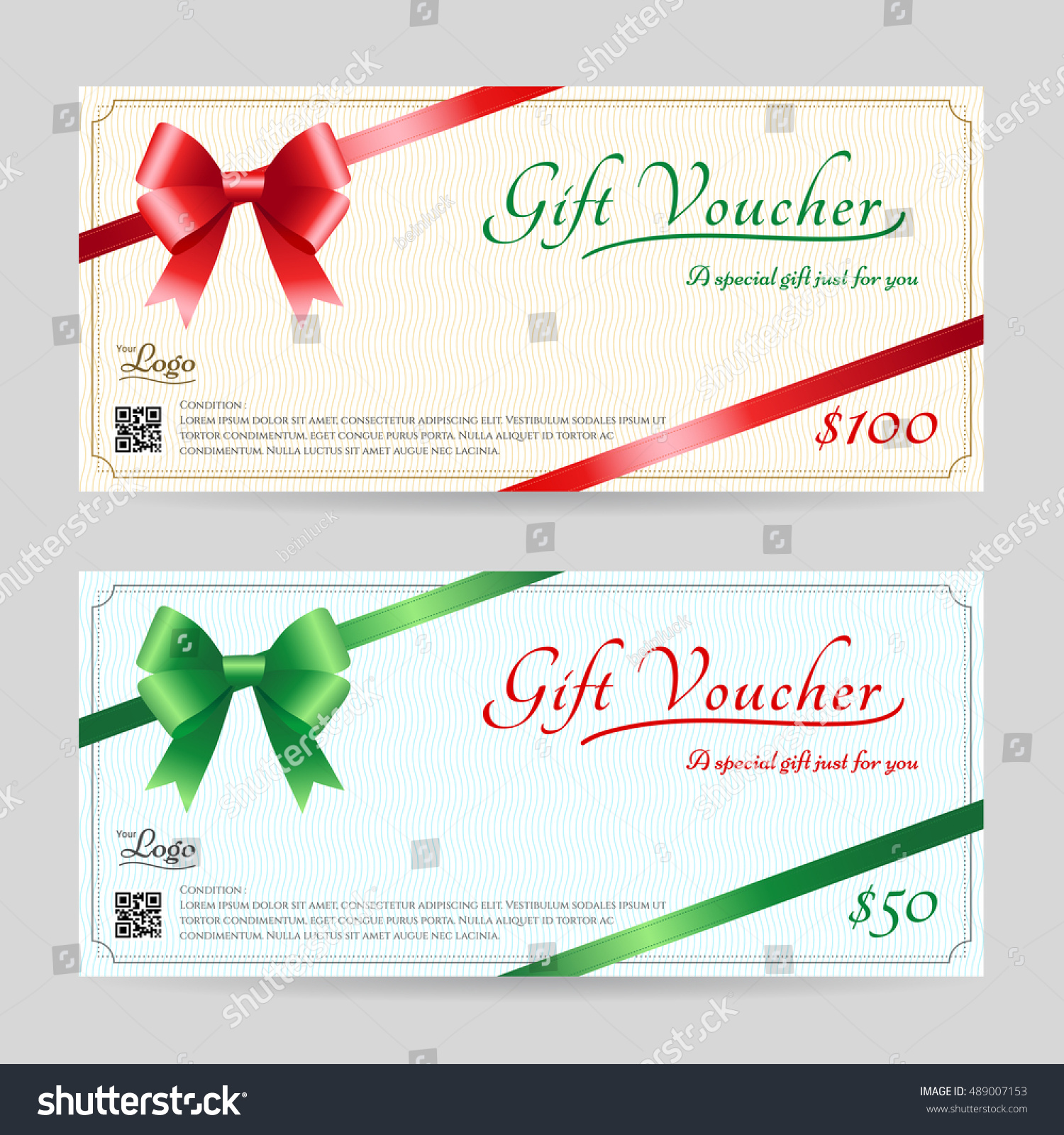 christmas gift vouchers templates