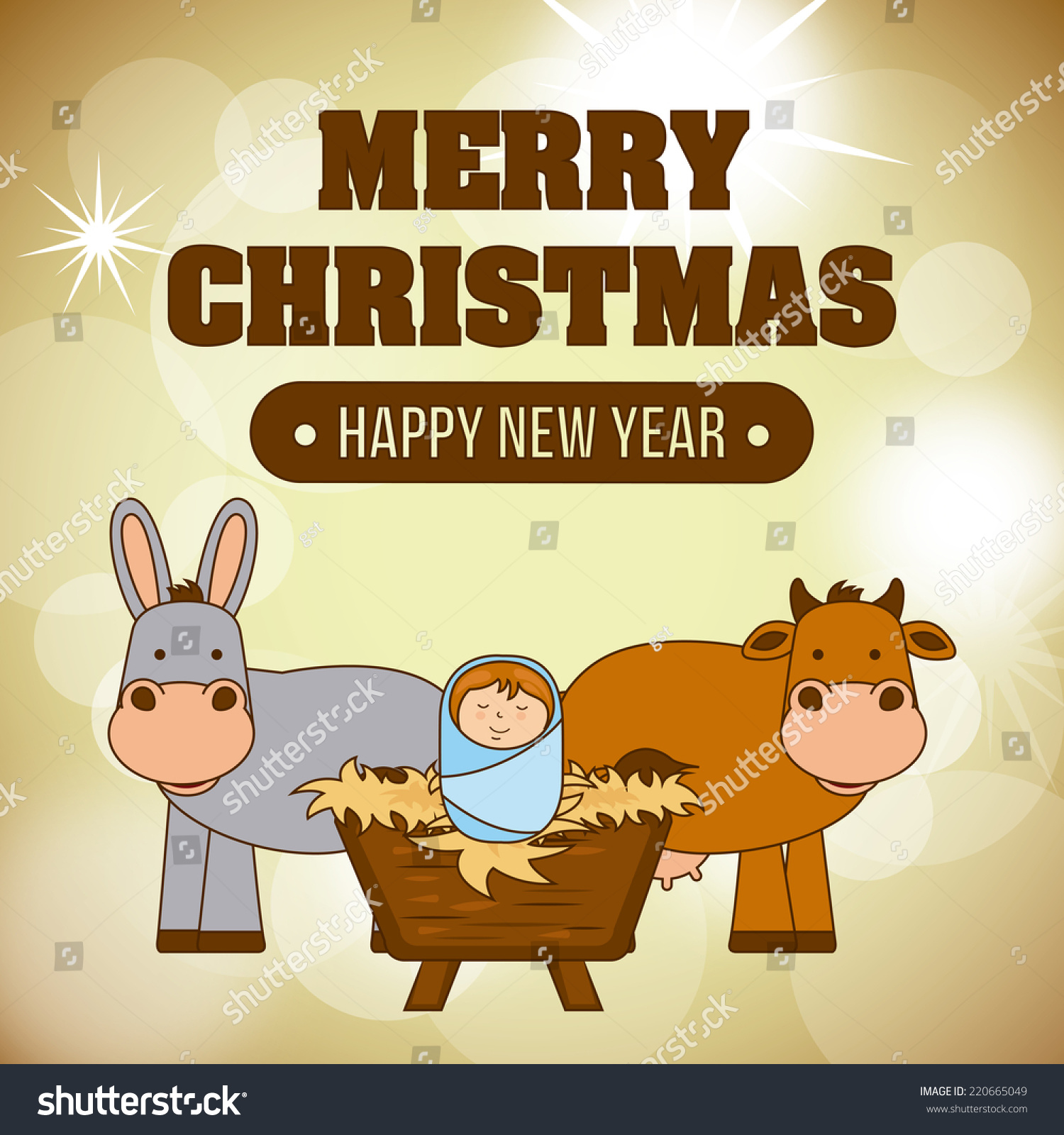 Christmas Graphic Design Vector Illustration Stock Vector (Royalty Free