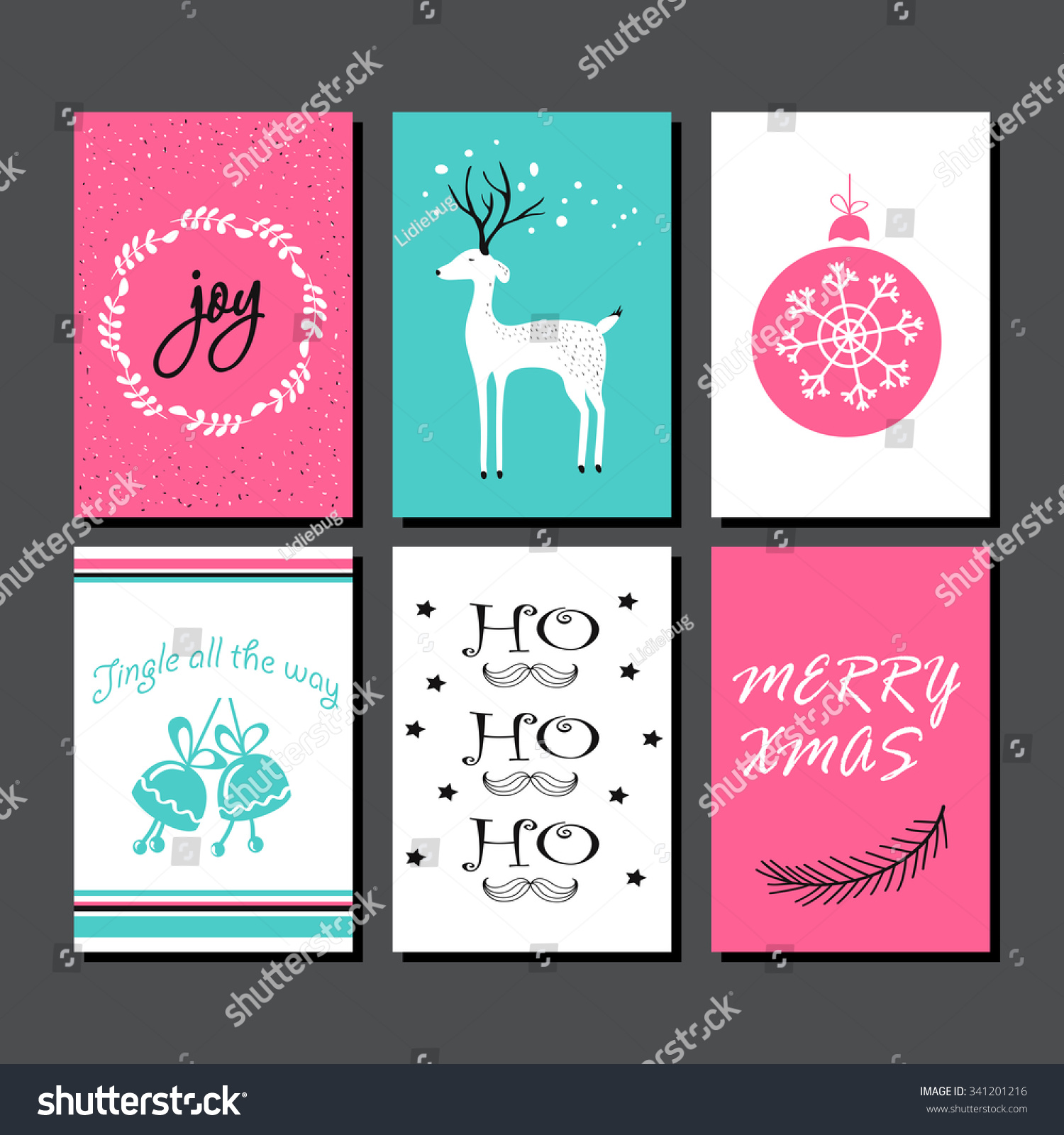 christmas card labels