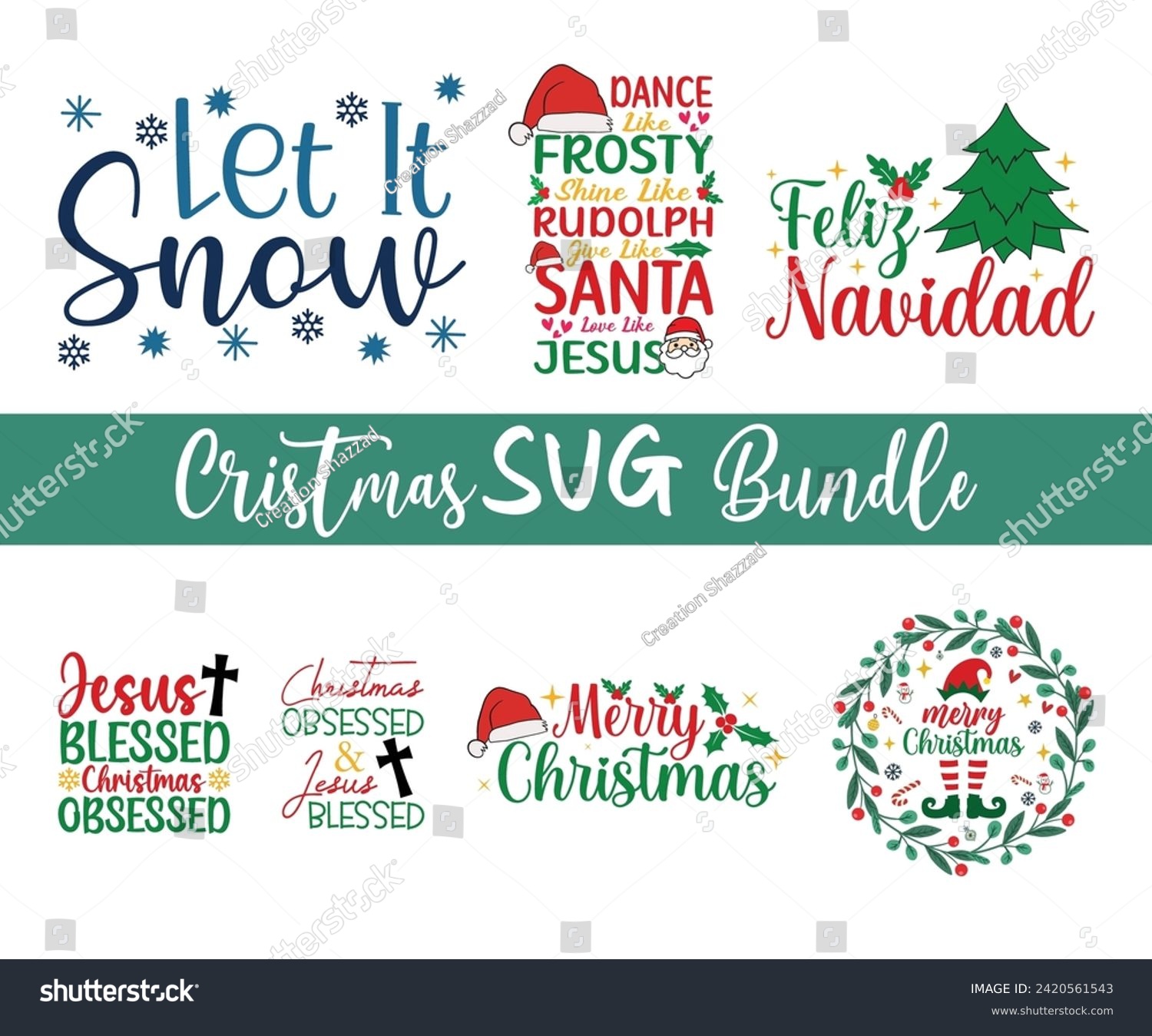 SVG of Christmas Saying, Christmas T-shirt Bundle, Funny Christmas Quotes, Merry Christmas Bundle, Holiday Saying, New Year Quotes, Winter Quotes, Cut File for Cricut svg