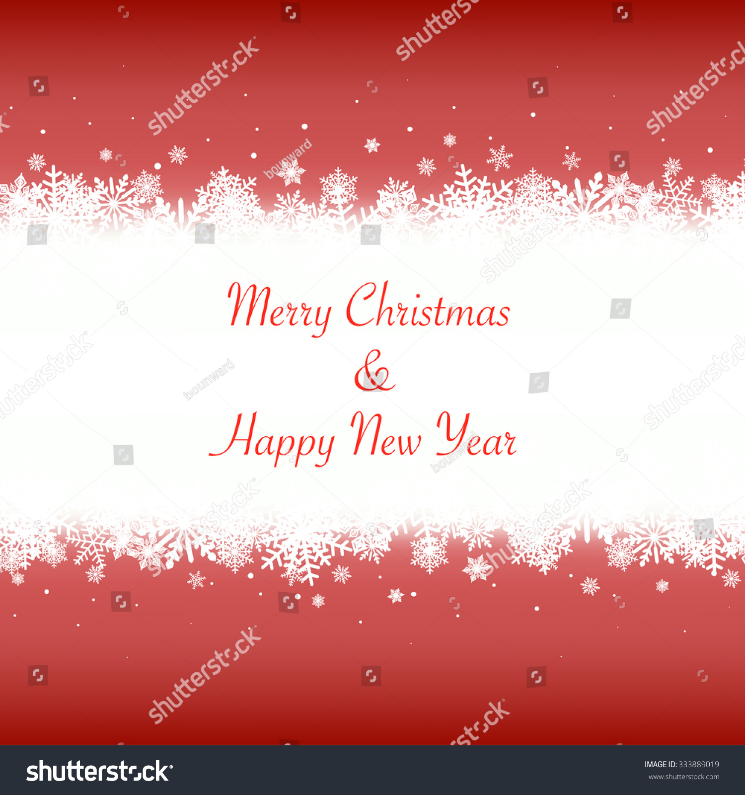 Christmas Snow Background Stock Vector 333889019 : Shutterstock