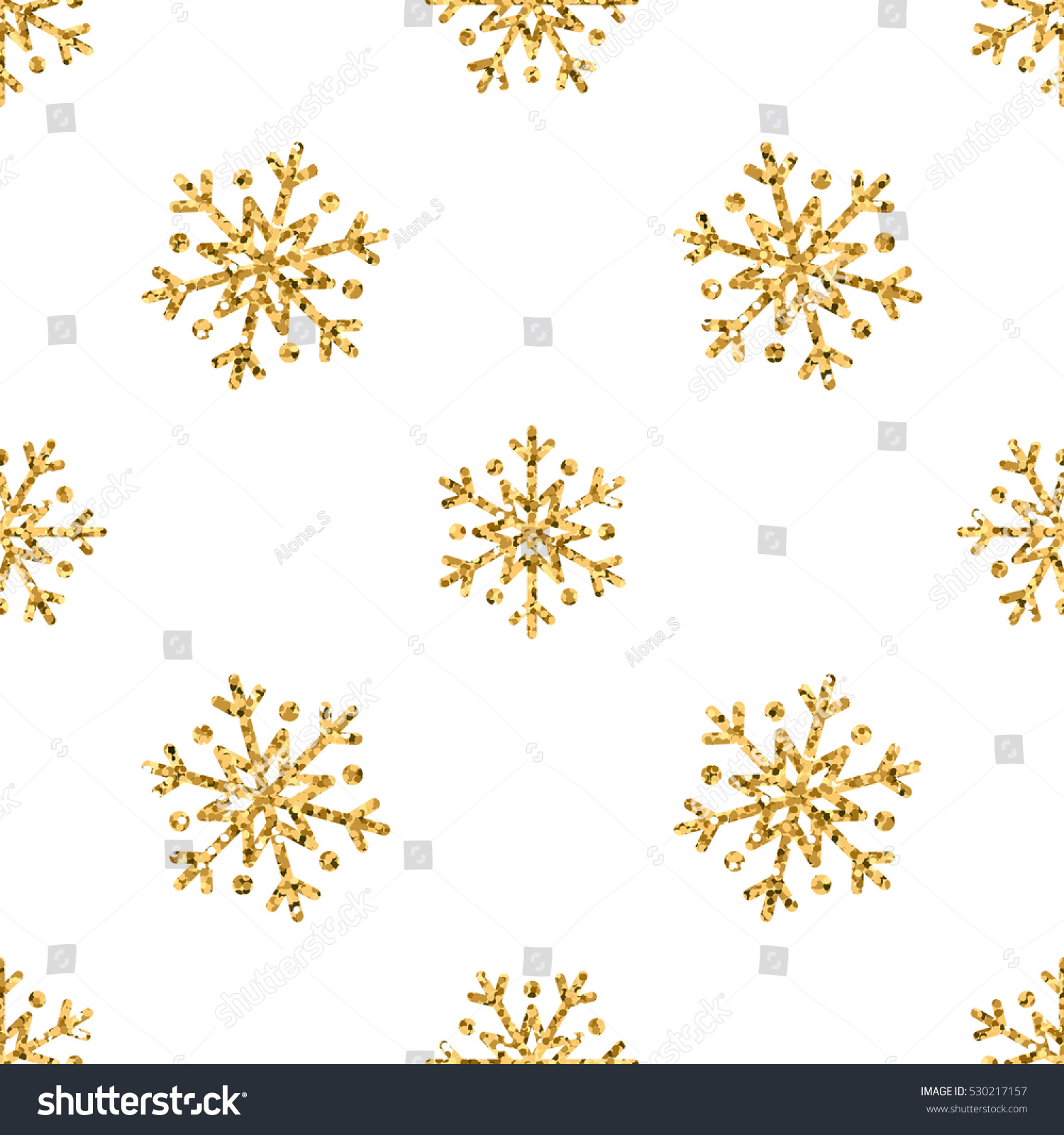 Christmas Snowflake Seamless Pattern Gold Snow White Background Golden Abstract Shine Wallpaper Wrapping Christmas Snowflake Seamless Pattern Gold Snow White Background Golden Abstract Shine Wallpaper Wrapping