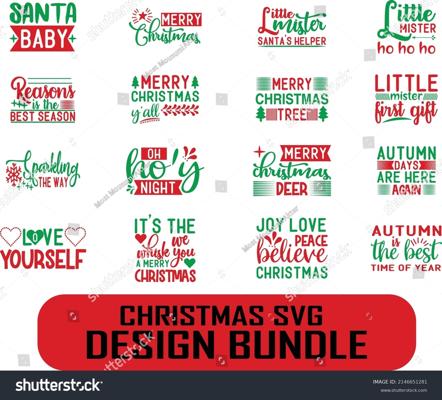 SVG of Christmas SVG design bundle. Christmas SVG t shirt design. svg