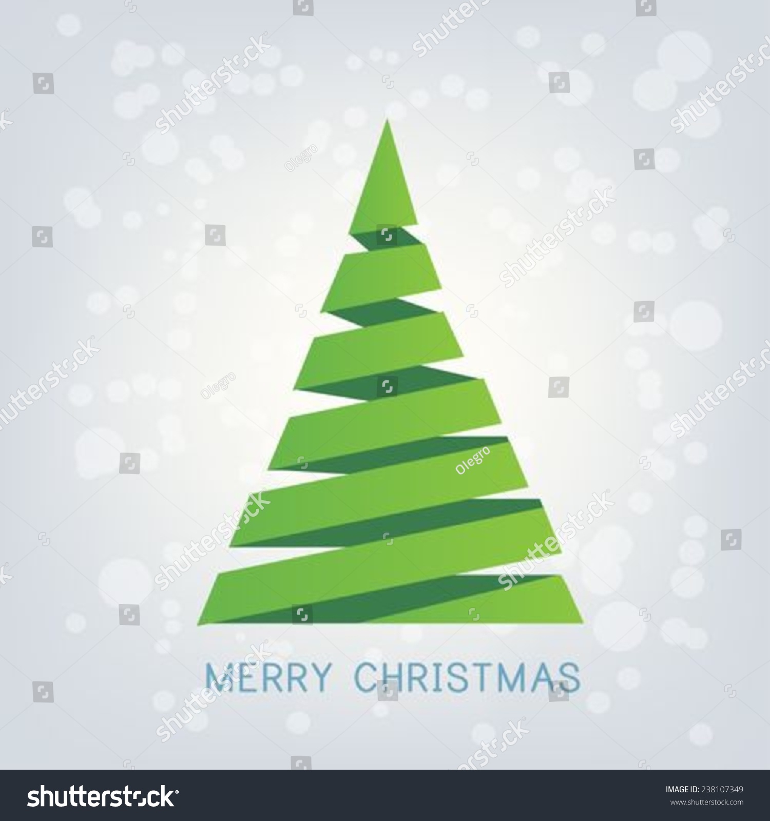 Christmas Tree Stock Vector 238107349 - Shutterstock