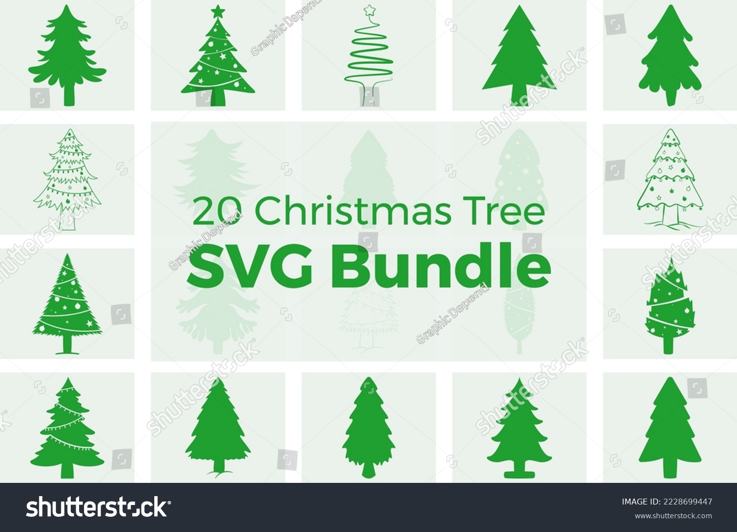 SVG of christmas tree svg, christmas tree svg bundle can be used for t-shirt, mug, pattern, christmas tree stickers, christmas tree png svg