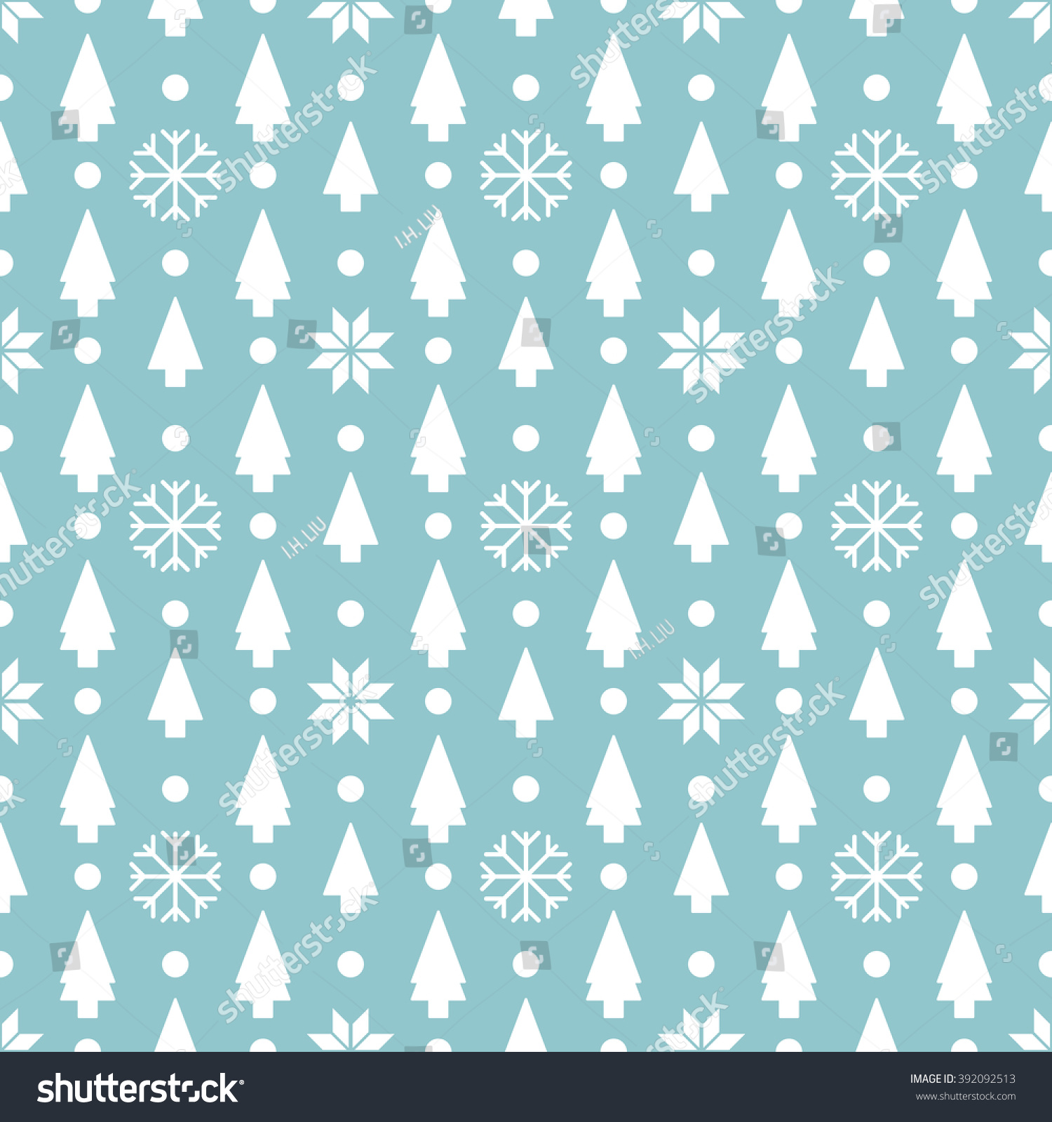 Christmas Trees Background. Stock Vector Illustration 392092513 : Shutterstock