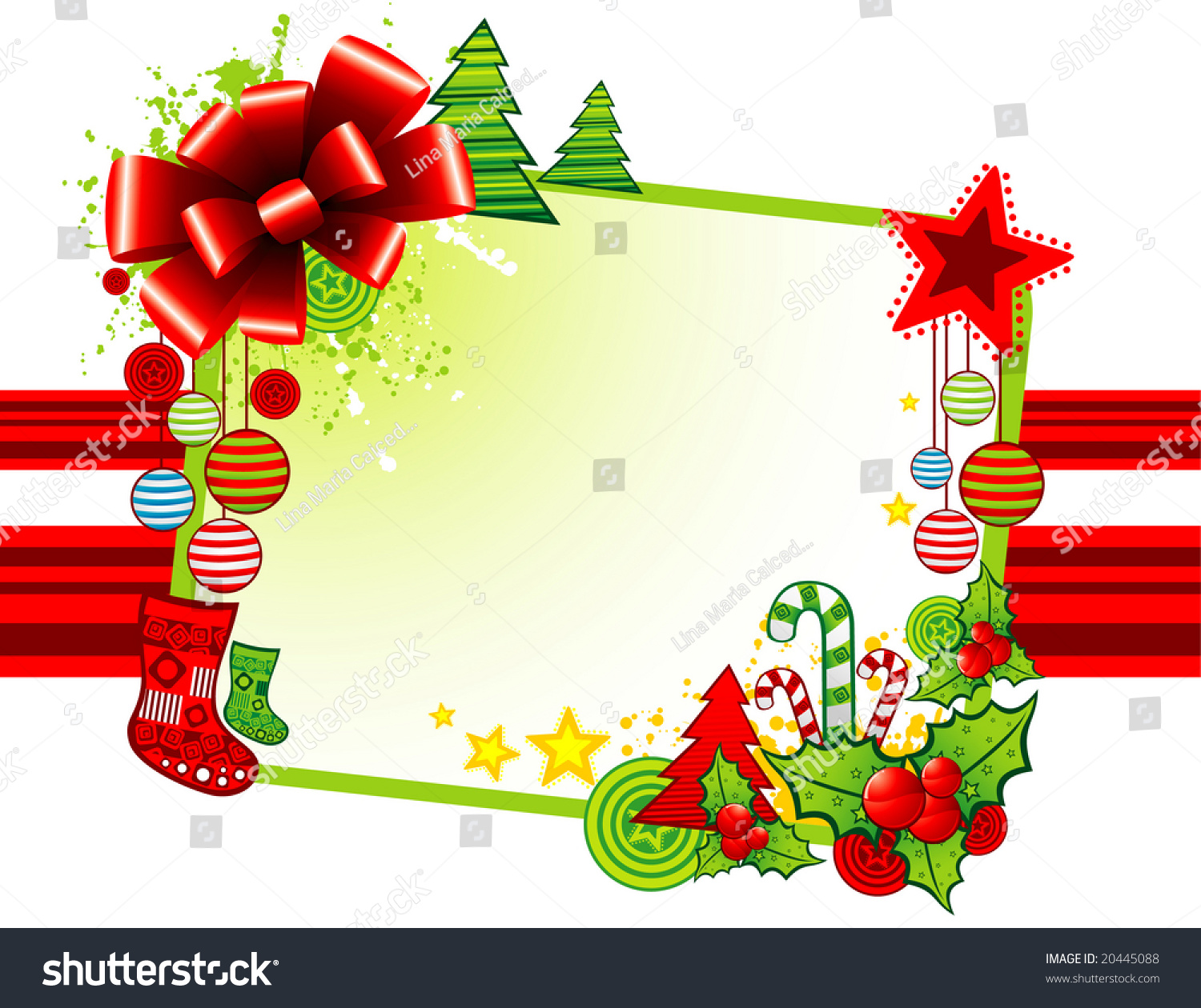 Christmas Vector Illustration - 20445088 : Shutterstock