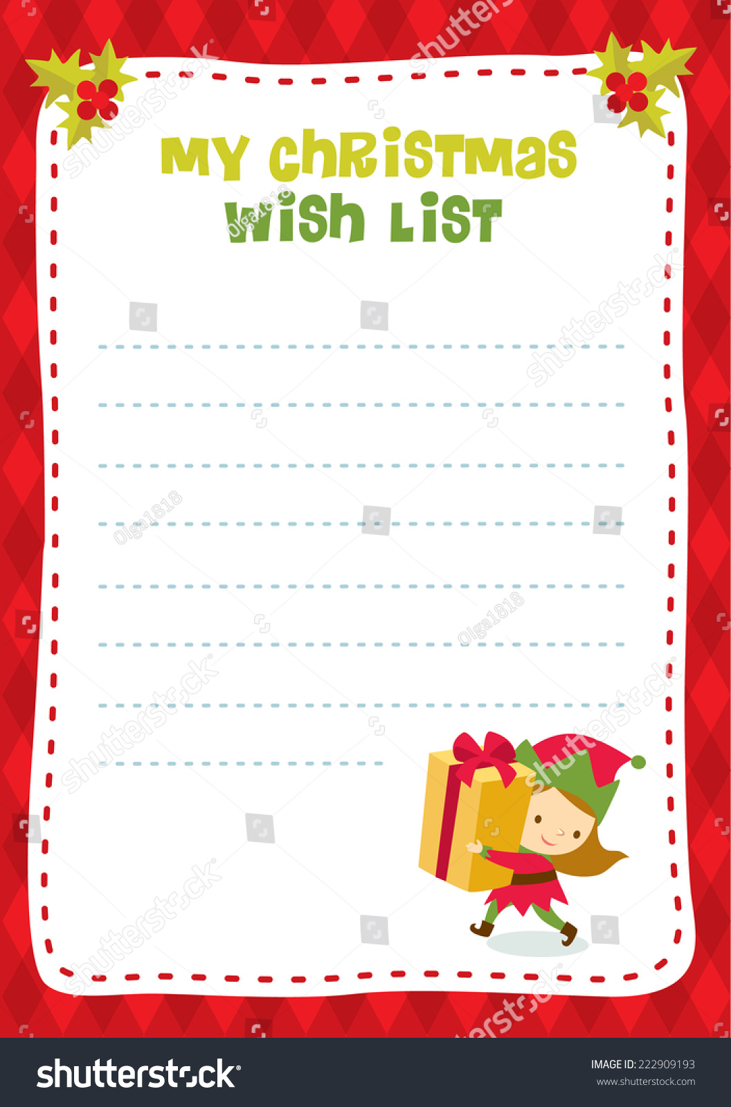 editable music blank sheet 222909193  Christmas Shutterstock Vector Wish Stock List