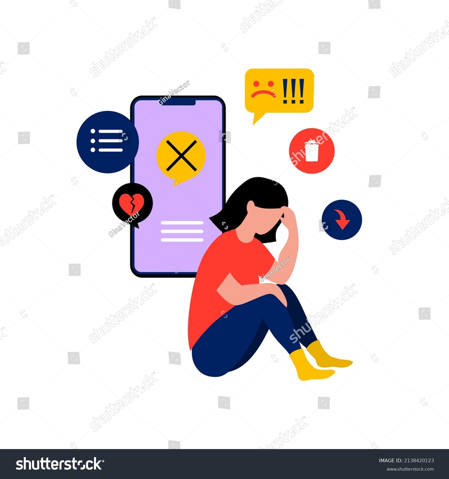 Ciberbullying Images, Stock Photos & Vectors | Shutterstock