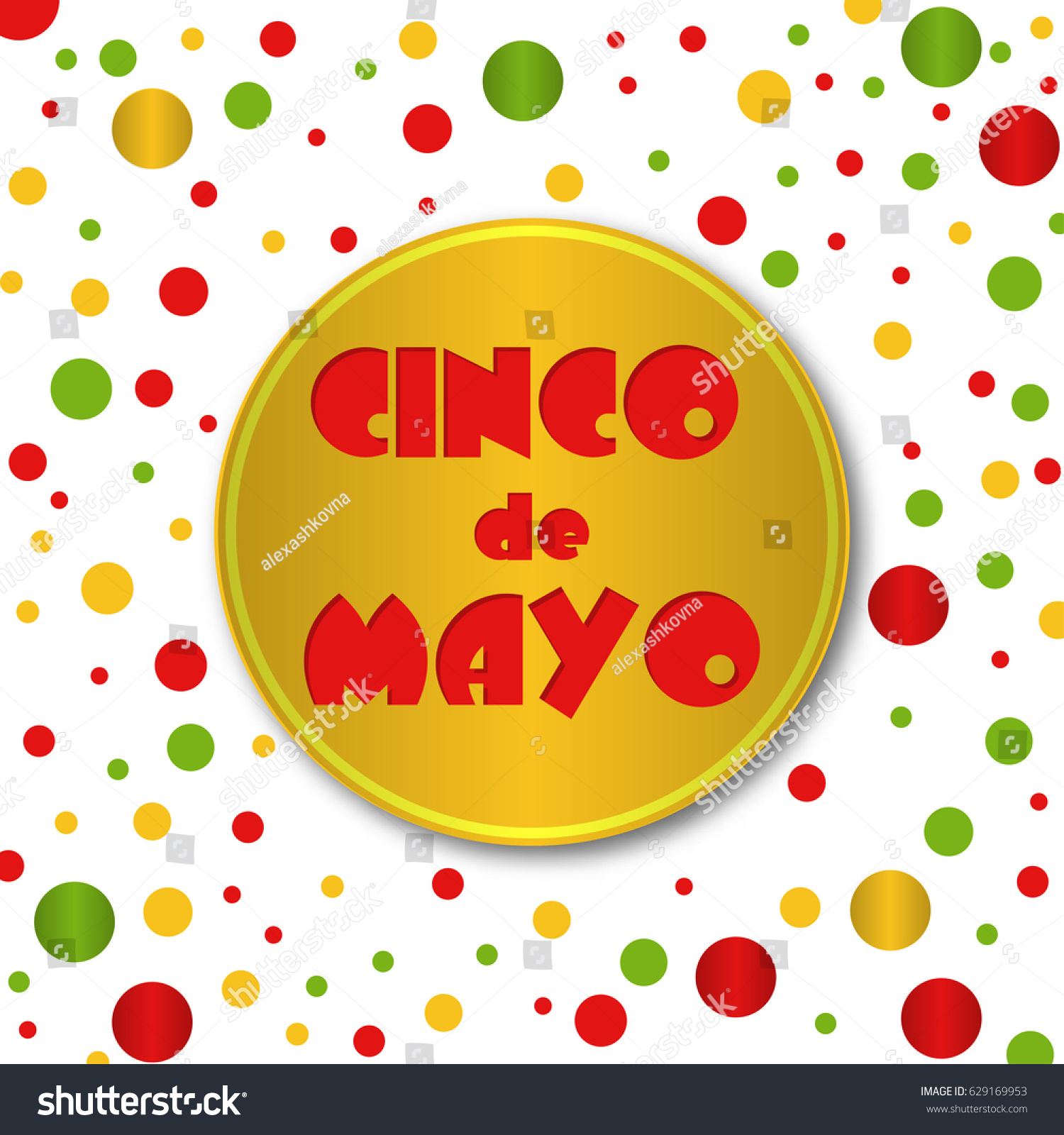 cinco de mayo 5th may poster stock vector 629169953 shutterstock