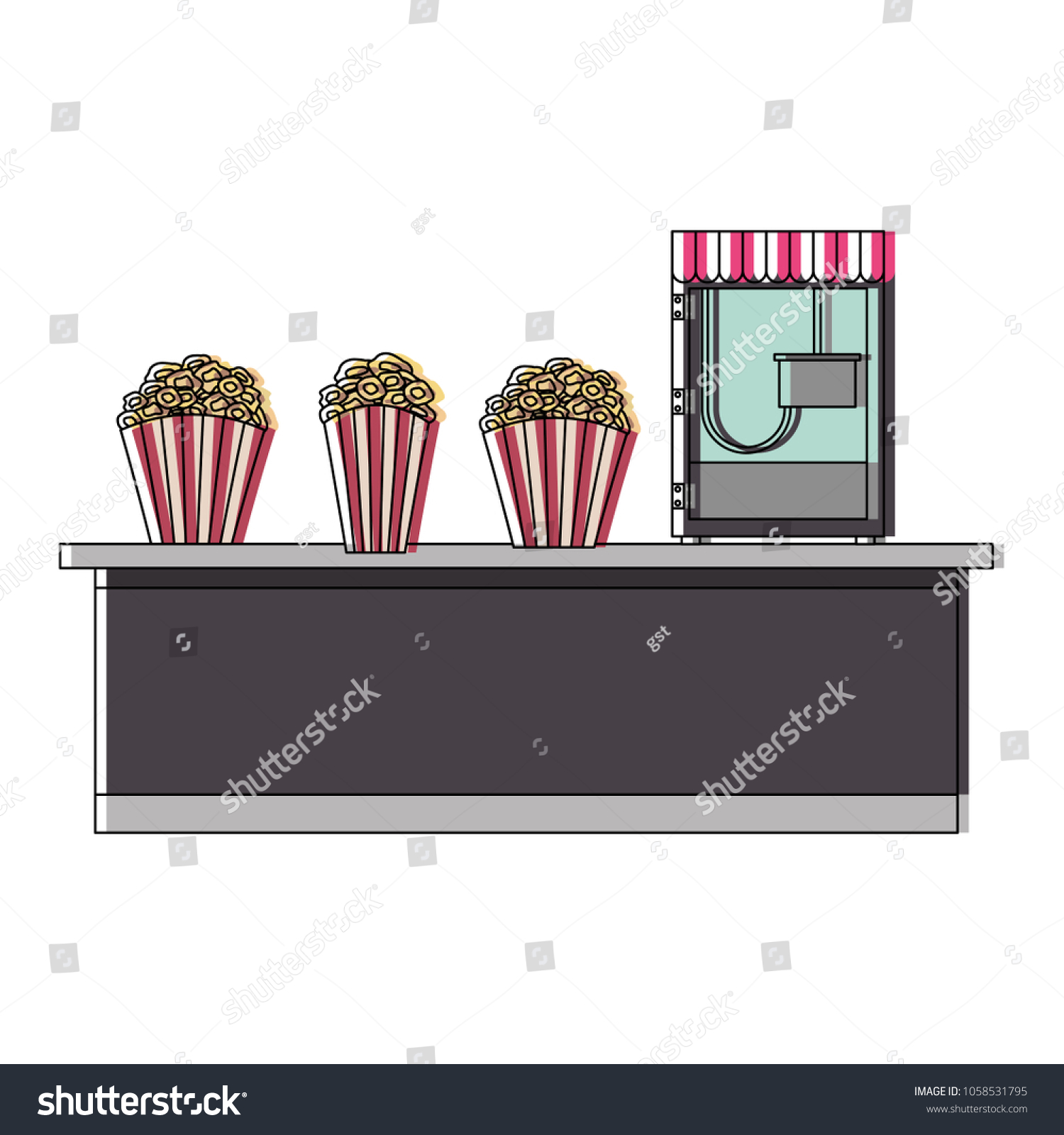 office popcorn machine