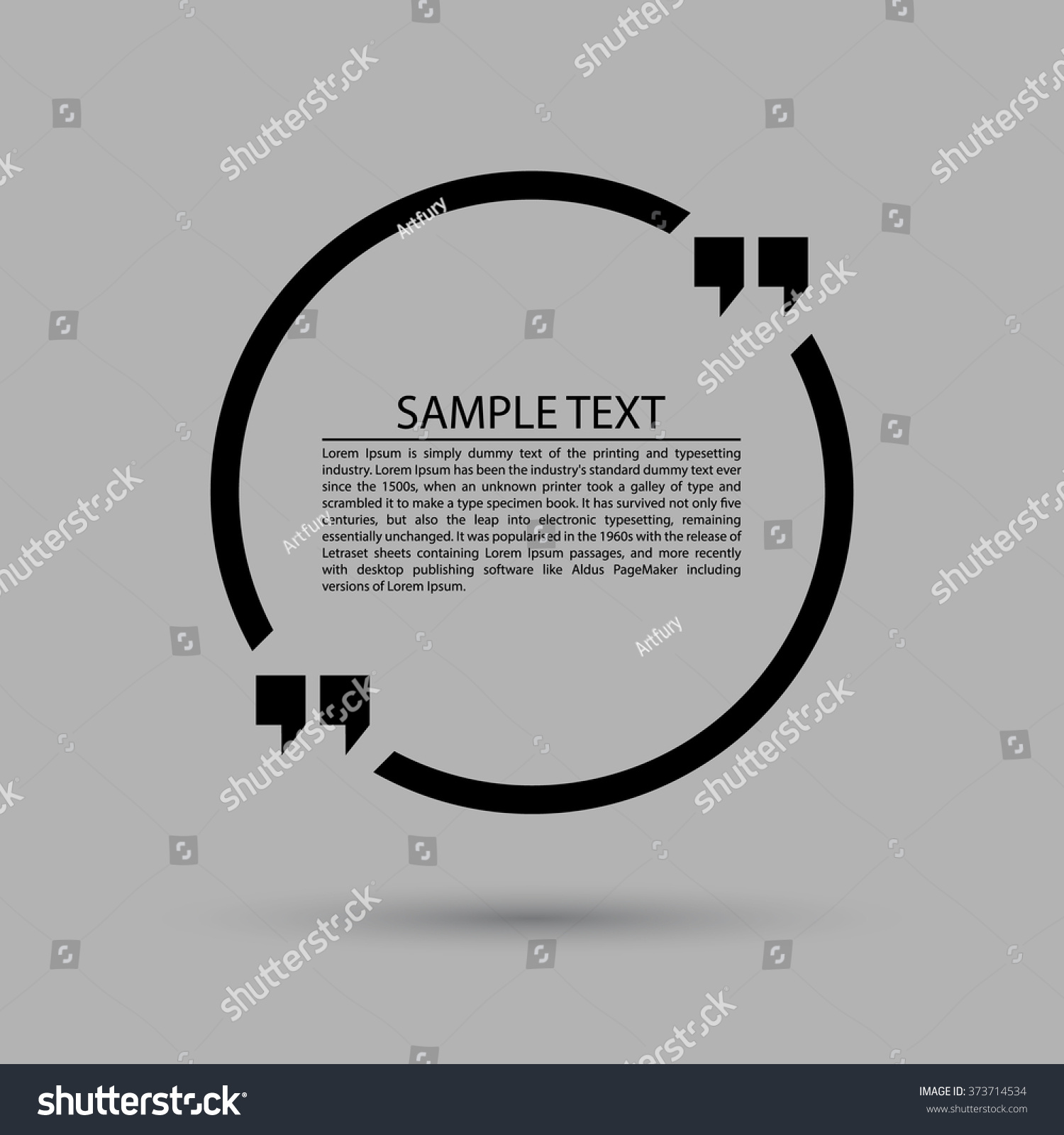 text bubble template
