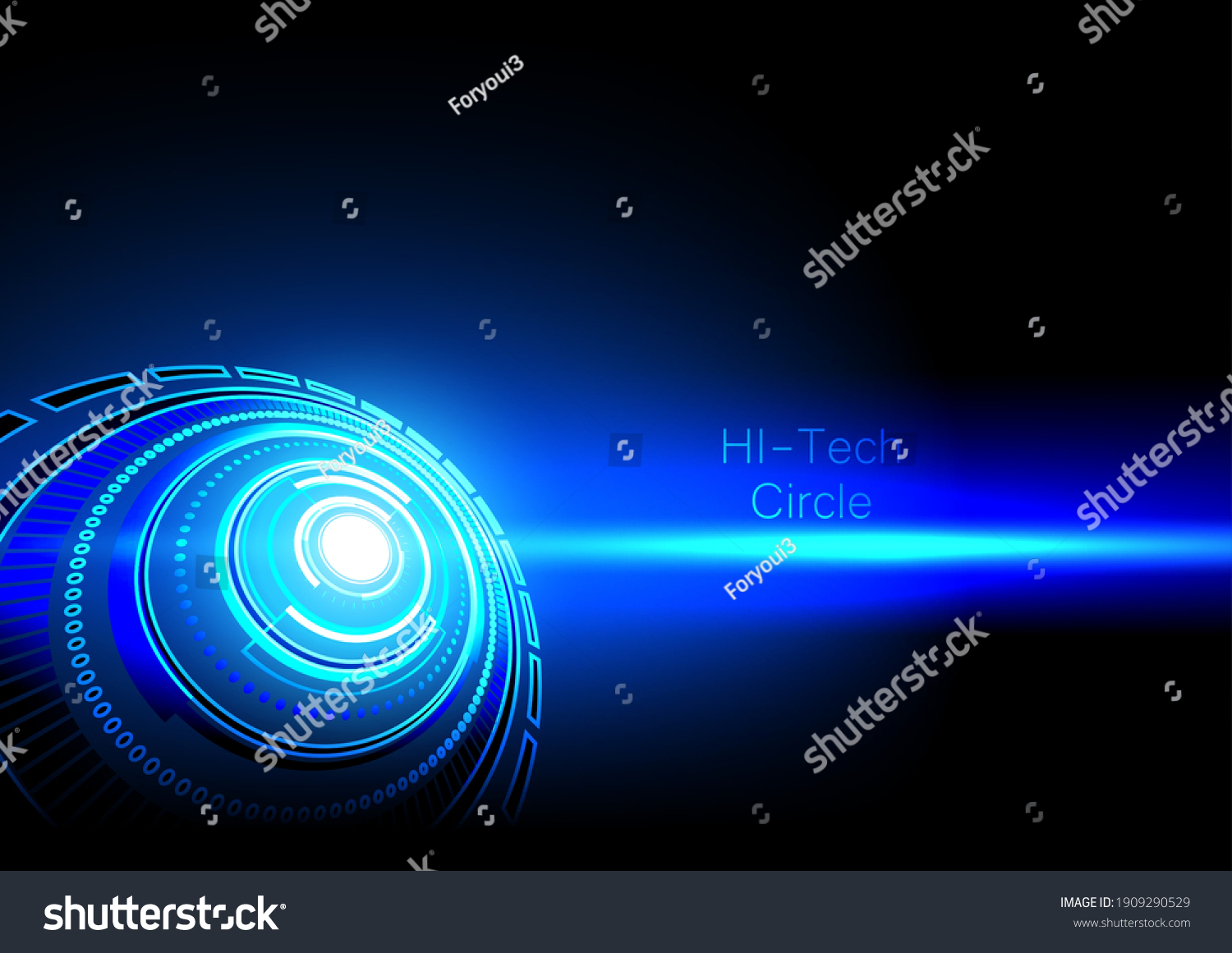 Circuit Technology Background Hitech Digital Data เวกเตอร์สต็อก ปลอดค่าลิขสิทธิ์ 1909290529 8233