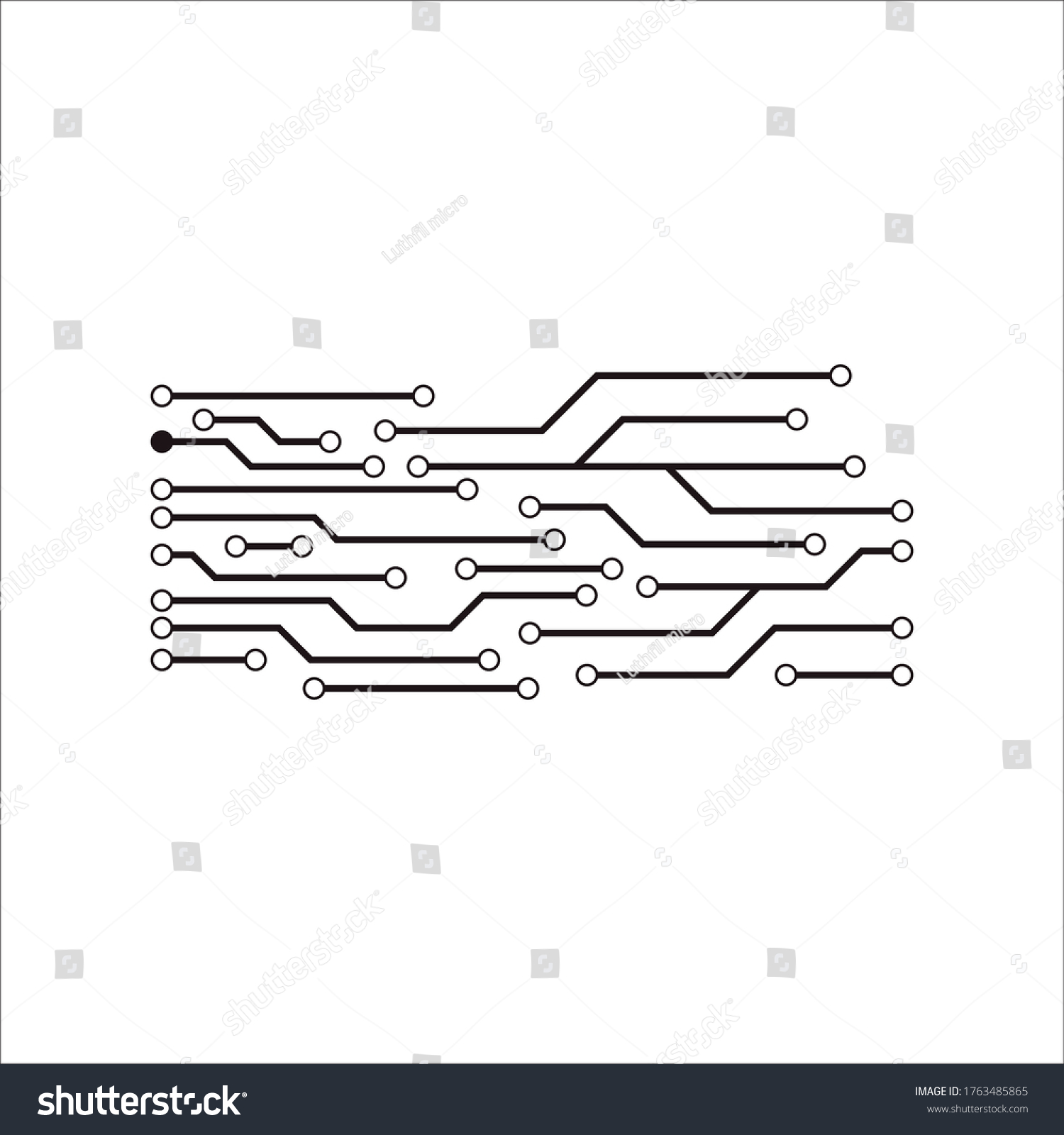 Circuit Vector Illustration Design Template Stock Vector Royalty Free Circuit Vector Illustration Design Template Stock Vector Royalty Free