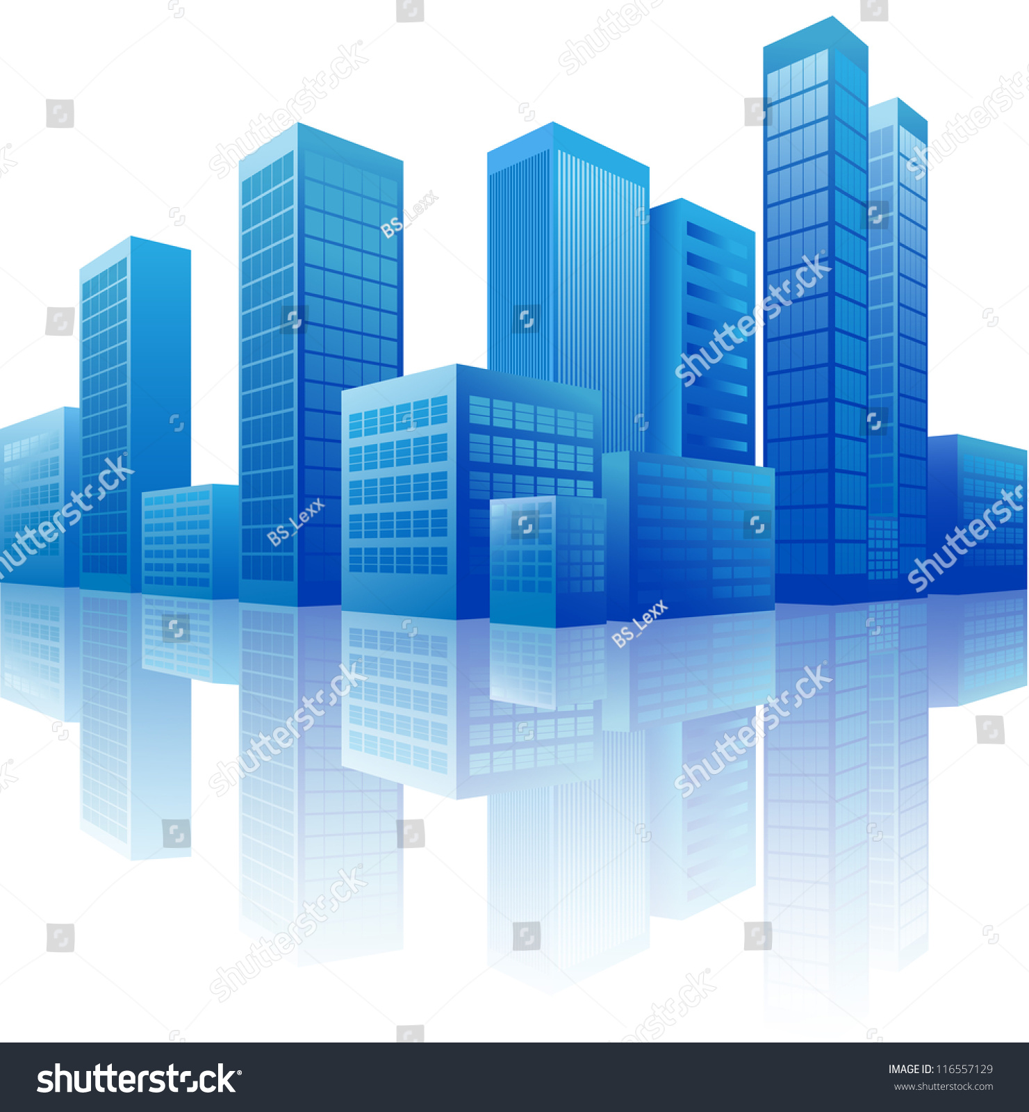 City Background Stock Vector Illustration 116557129 : Shutterstock