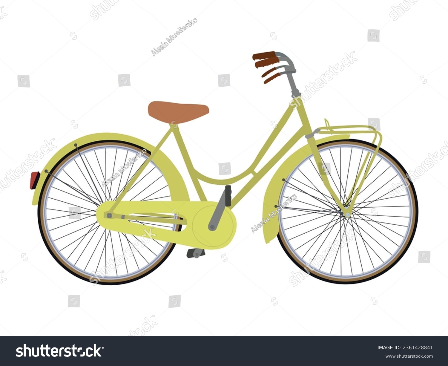 SVG of city ​​bike in vector. sport. healthy lifestyle
 svg