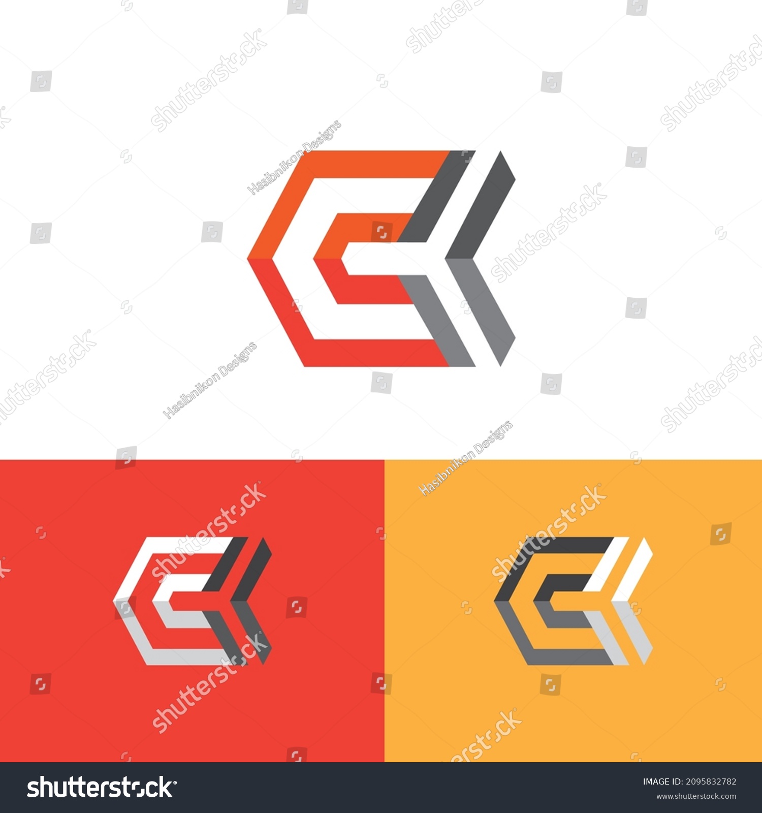 Ck Letter Free Vector Logo Design Stock Vector (Royalty Free ...