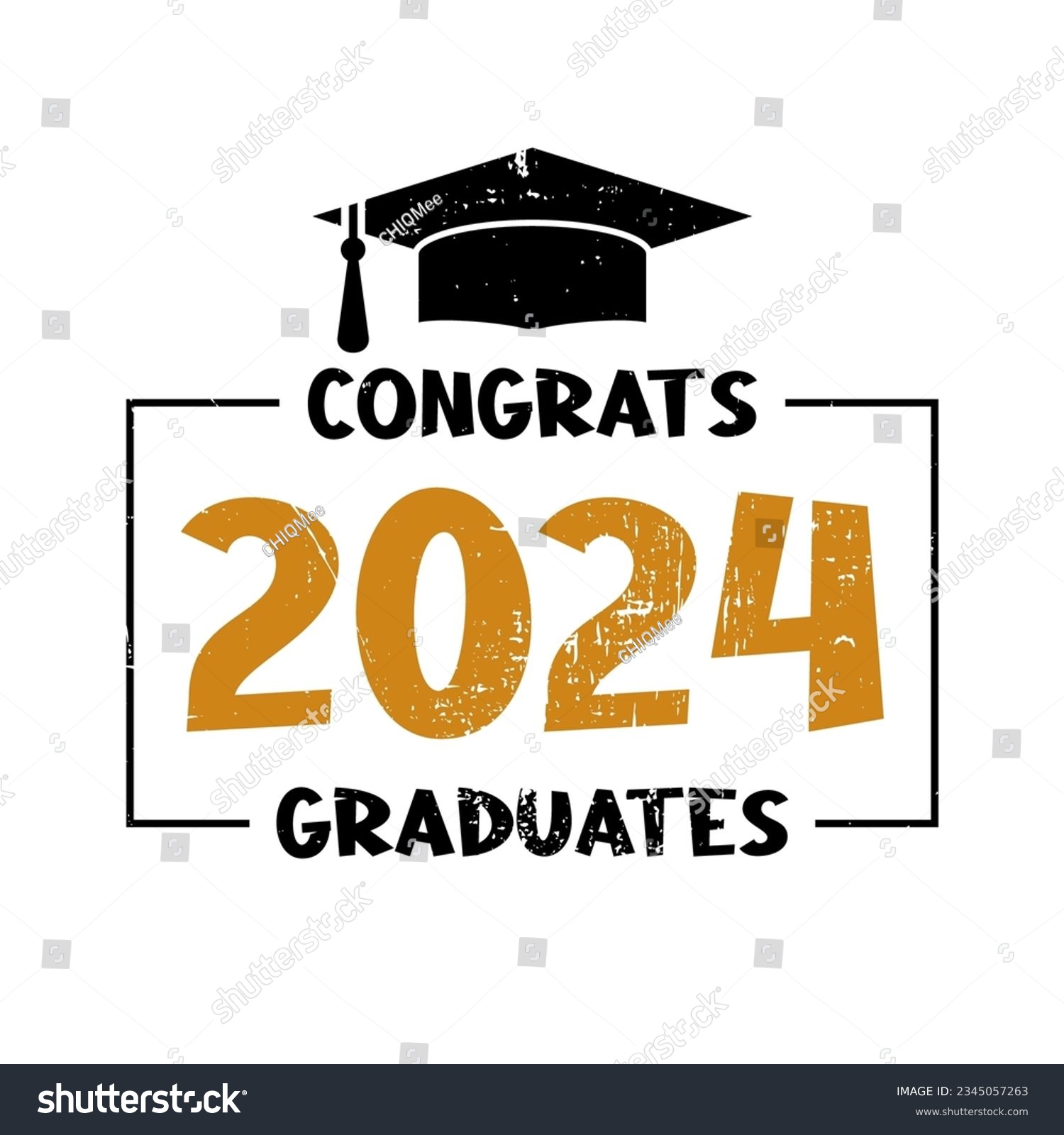 SVG of Class of 2024. graduation T-shirt Design, SVG Design, Typography T-shirt, Vector Design, Senior Class Of 2024 And Perfect For Others. svg