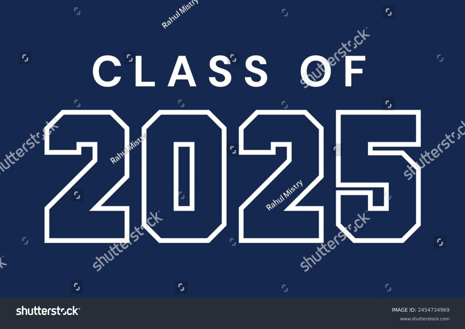 SVG of Class of 2025 typography design vector. Text for design, congratulation event, T-shirt, party, high school or college graduate. Editable class of 2025 typography design svg