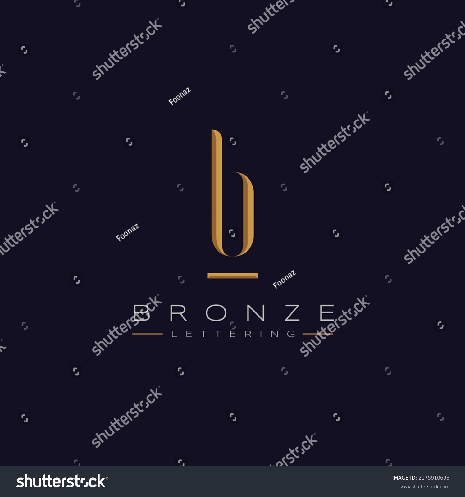 Classic Premium Luxury Initial Letter B Stock Vector (Royalty Free ...