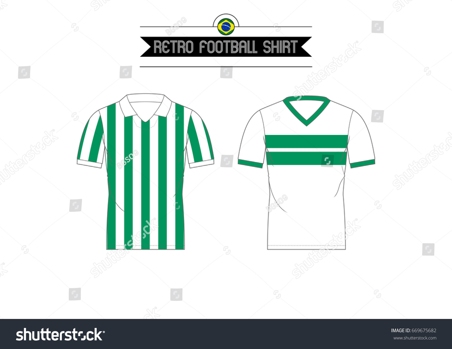 brazilian club football shirts