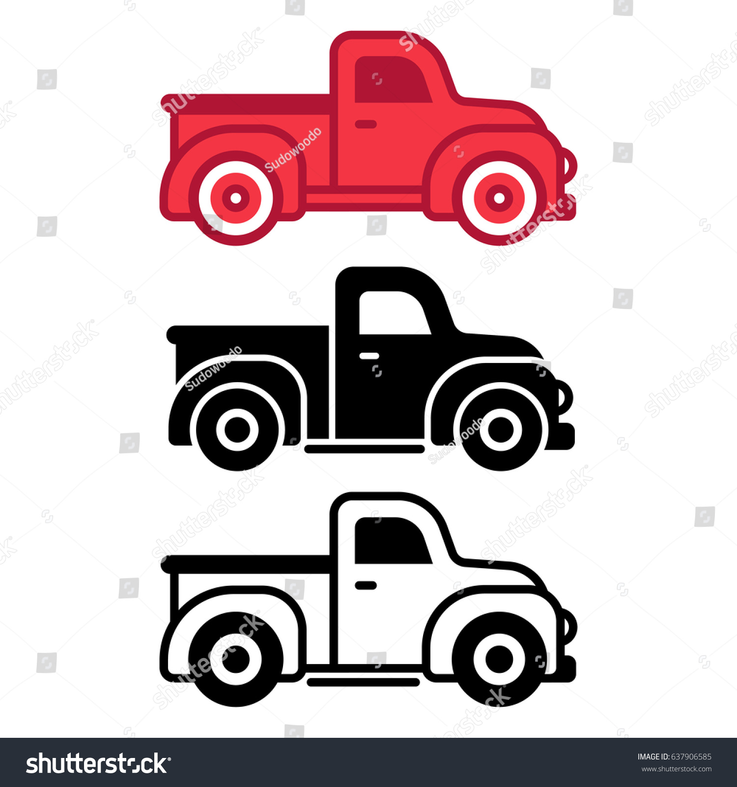 Free Free 298 Pickup Truck Svg Icon SVG PNG EPS DXF File