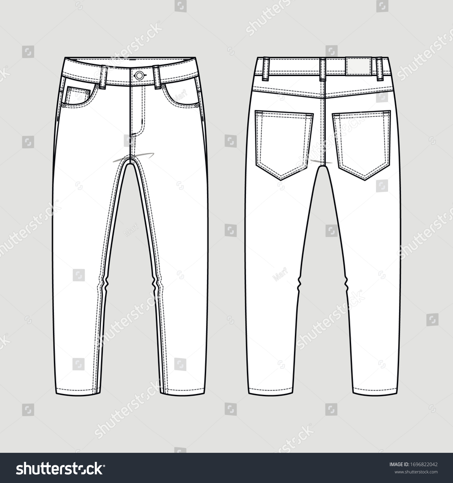 62,500 Jean template Images, Stock Photos & Vectors | Shutterstock