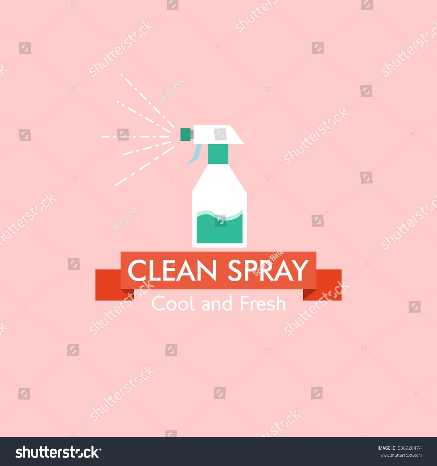 Cleaning Service Logo Design Template Vector Stock Vector Royalty Free 536920474 Shutterstock