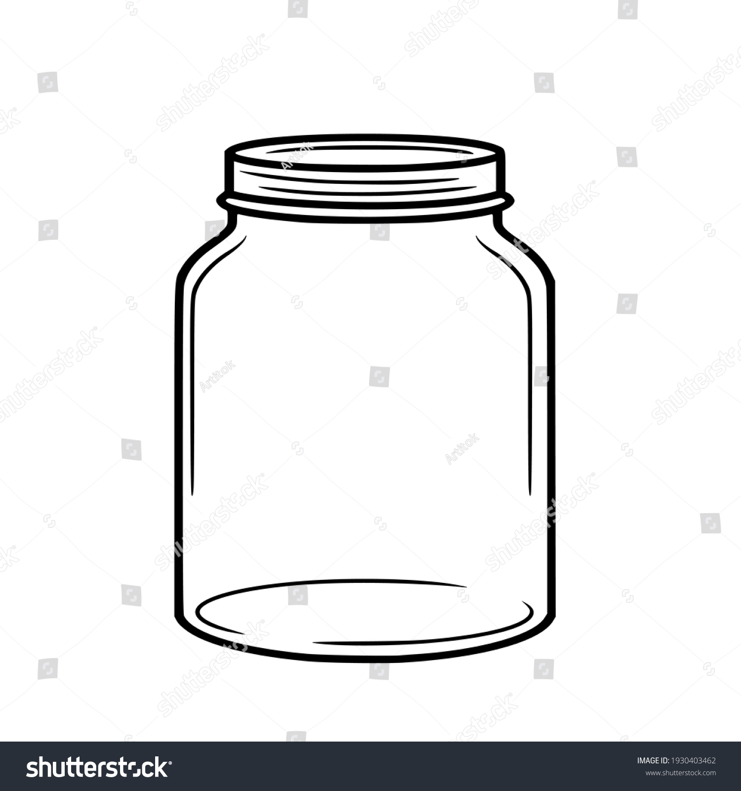 35,545 Jar outline Images, Stock Photos & Vectors | Shutterstock