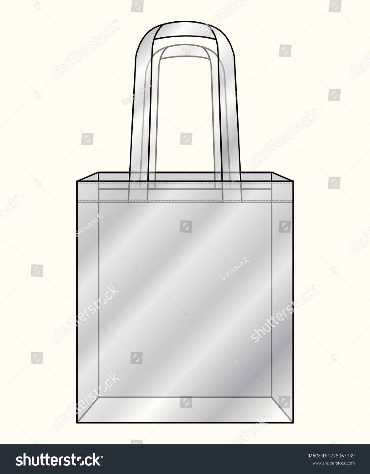 tote bag clear plastic