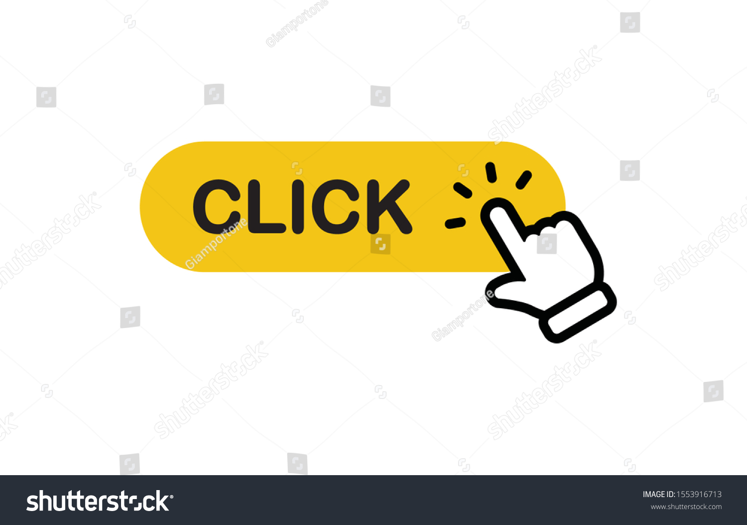 html show click cursor