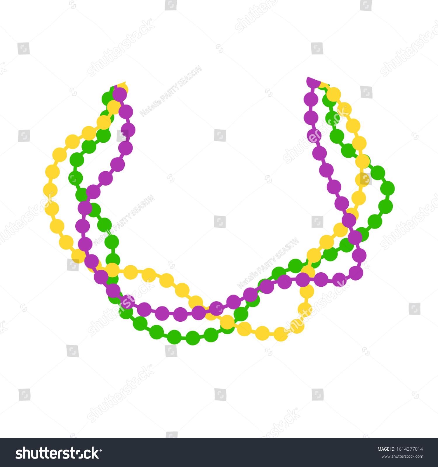 SVG of Clipart Beads for Mardi Gras Svg files svg
