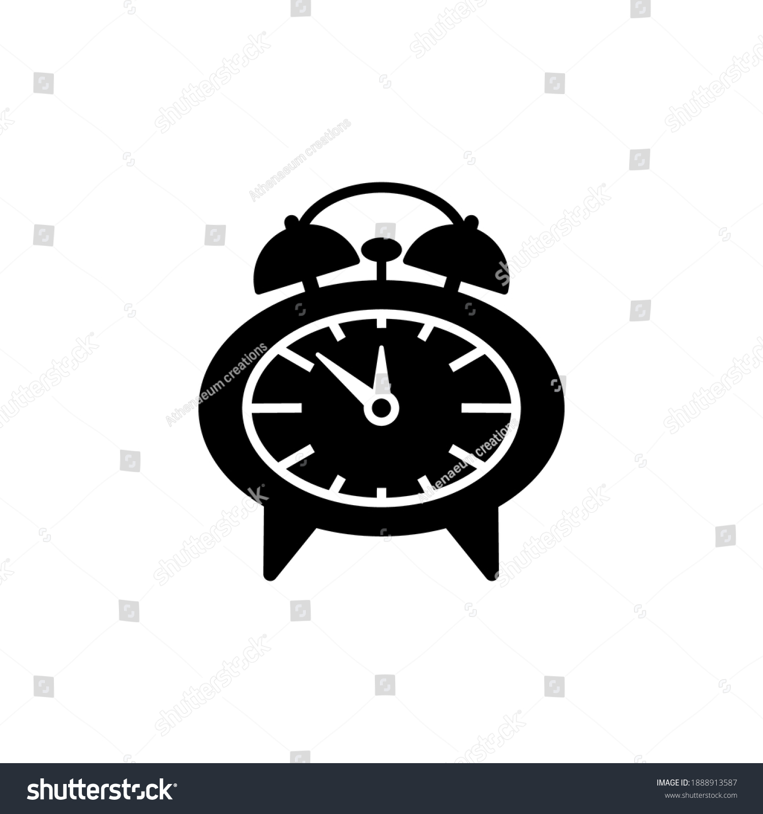 SVG of Clock icon. Birth Stats icon for Birth Announcement design. Baby Stats element. Hand drawn vector illustration for decorating albums, metrics, posters and invitation cards for baby. svg