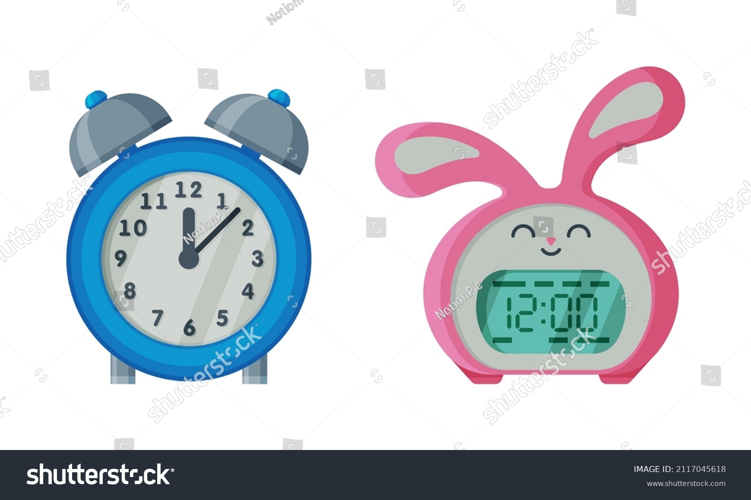Clock Clock Face Clockwork Mechanism Displaying Stock Vector (Royalty ...