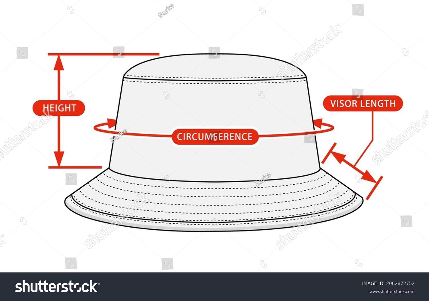 Hat size Images, Stock Photos & Vectors | Shutterstock