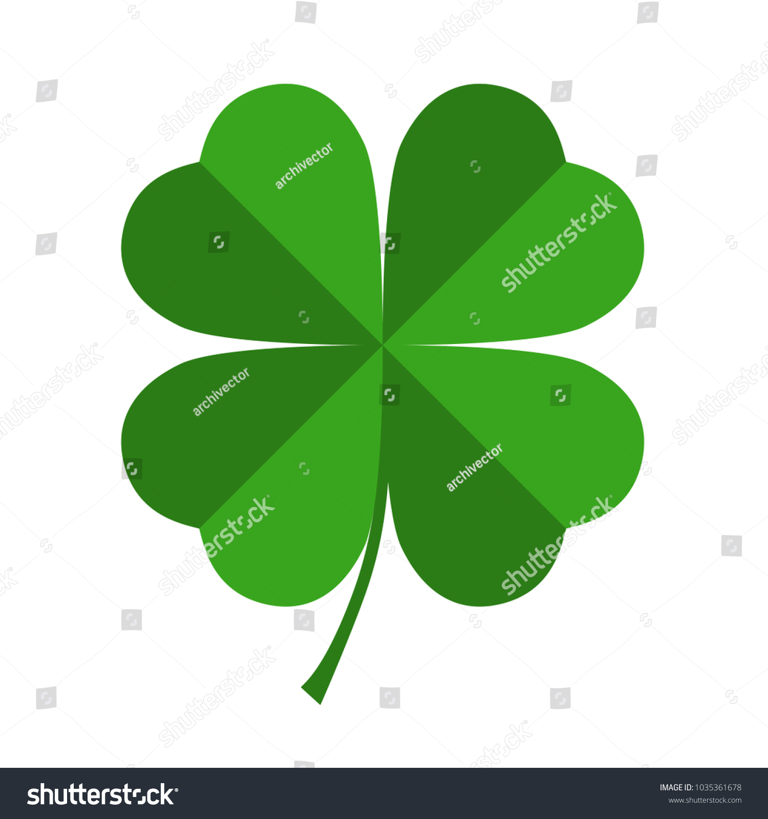 5,686 Four petalled clover Images, Stock Photos & Vectors | Shutterstock