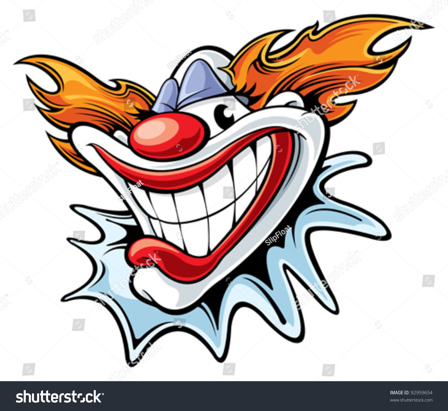 Clown Stock Vector (Royalty Free) 92959654