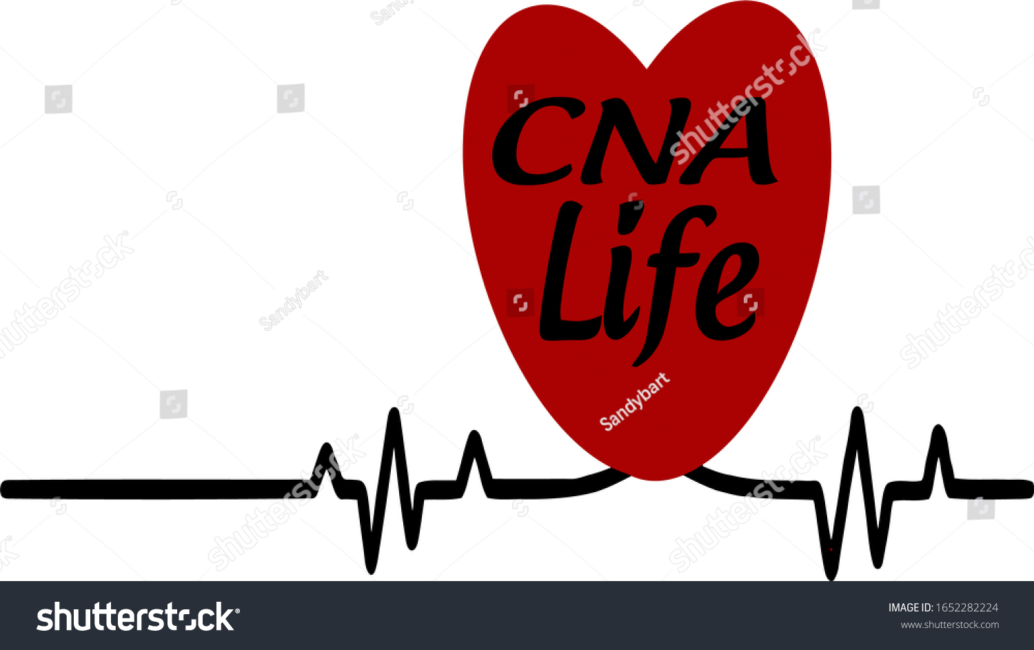 SVG of CNA life rhythm strip design is for all the CNAs out there. Show how proud you are to be a CNA. You can use for many projects. Decal, T-Shirts, blankets, cups and more.  svg