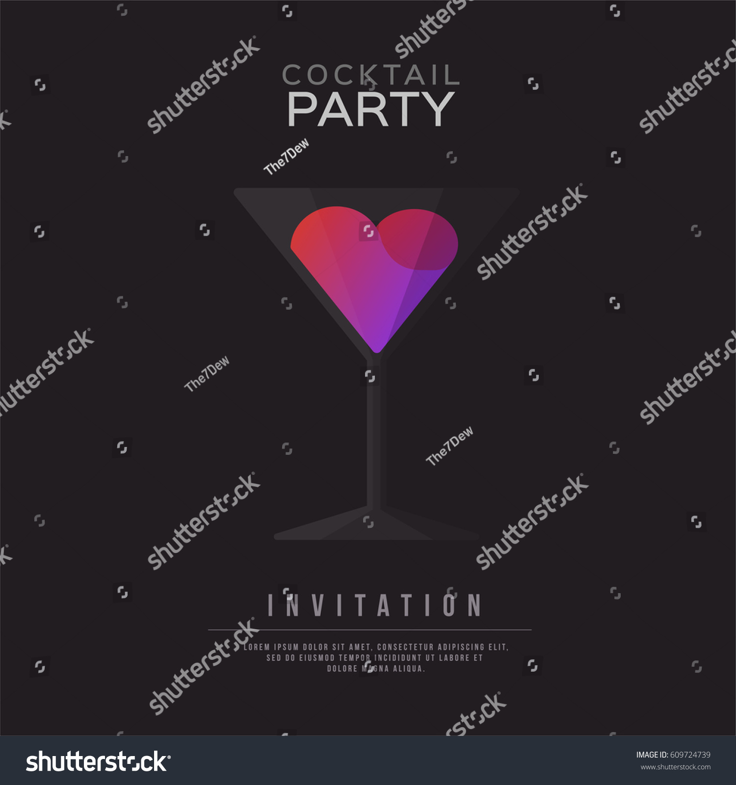 cocktail party layout banners wallpaper flyers stock vector flyers logo wallpaper