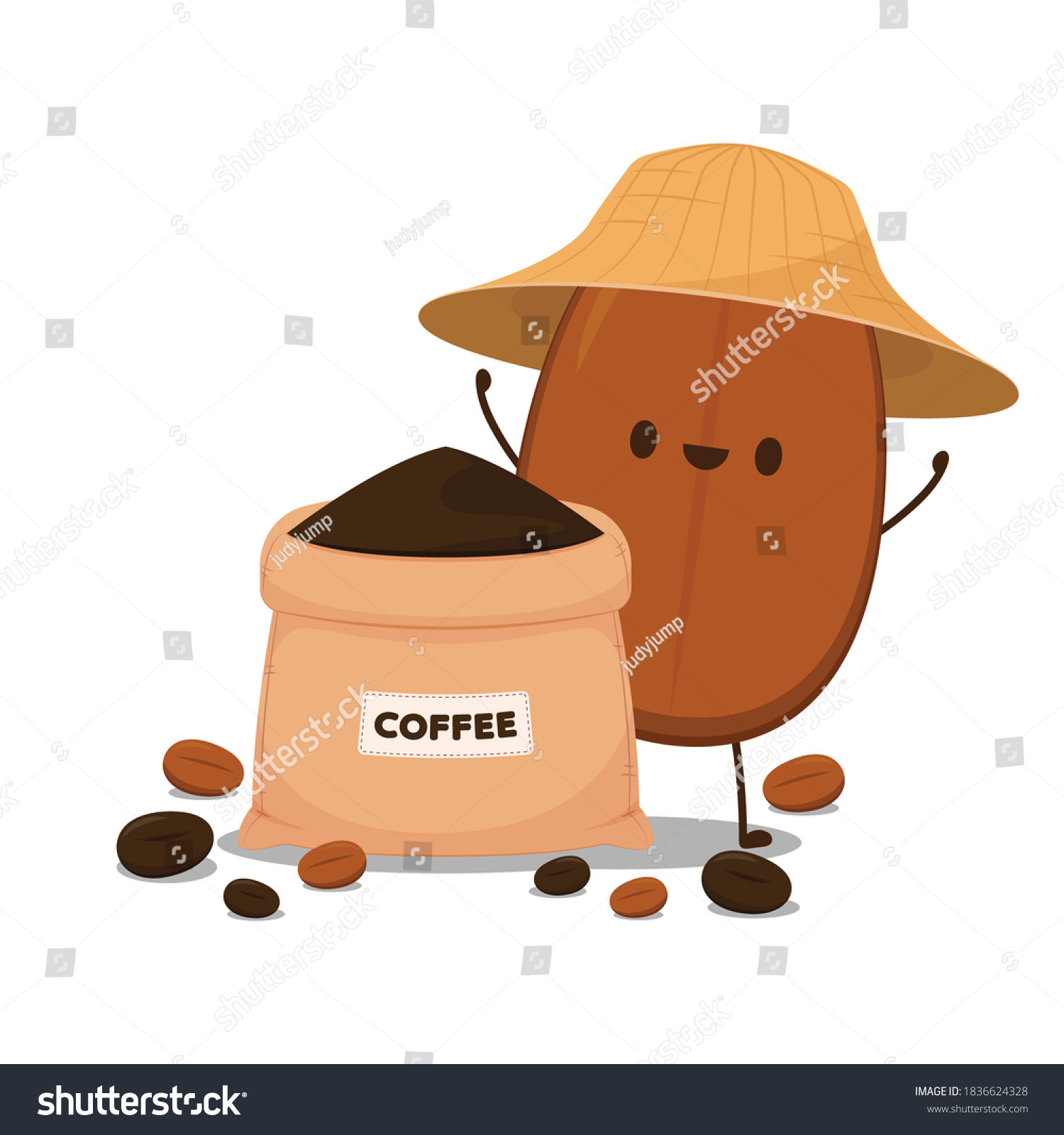 Coffee Sack Stock Vector 