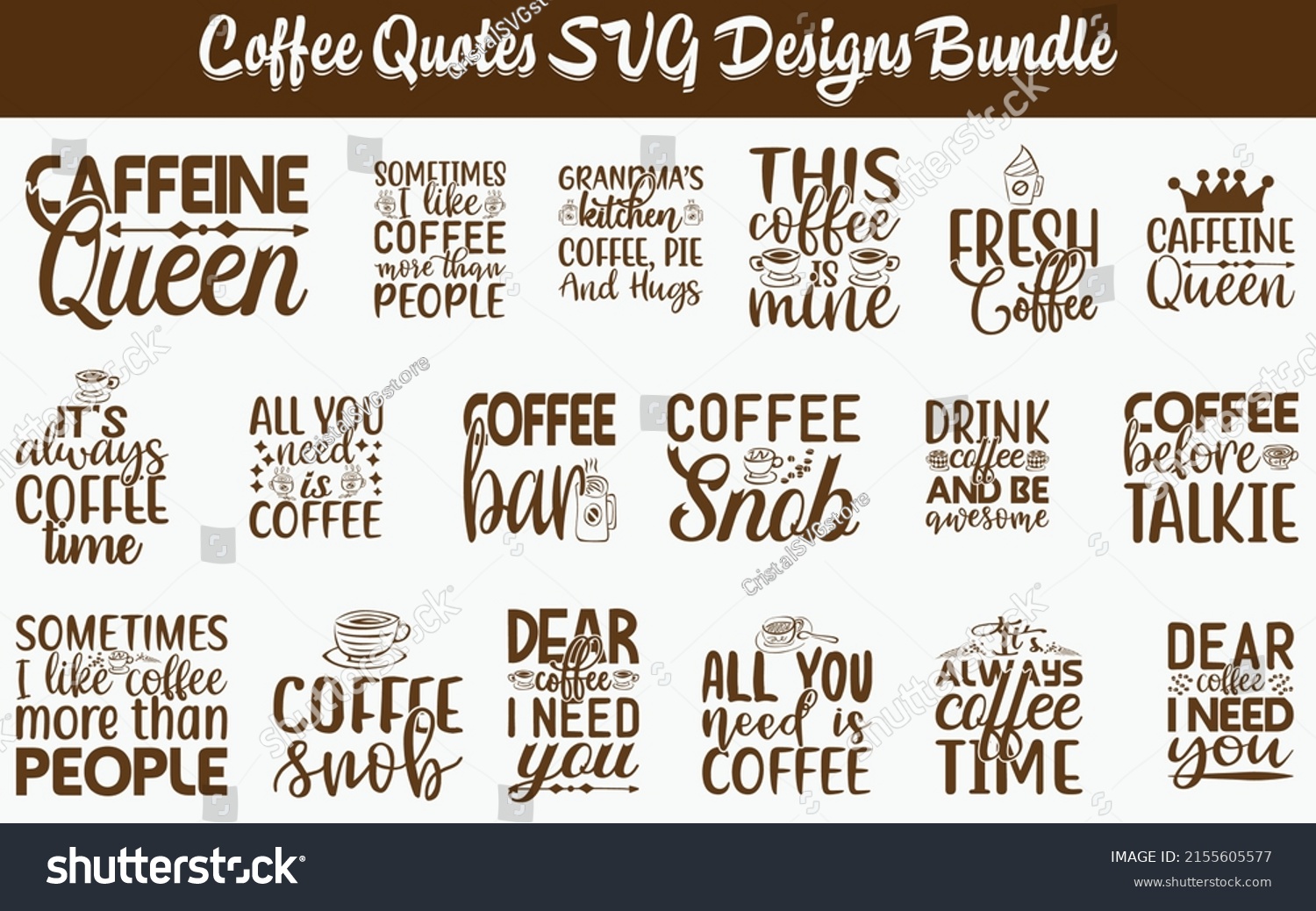 SVG of Coffee Quotes SVG Cut Files Designs Bundle, Coffee quotes SVG cut files, Coffee quotes t shirt designs, Saying about caffeine, caffeine cut files, brew quotes eps files, Saying of brew, svg