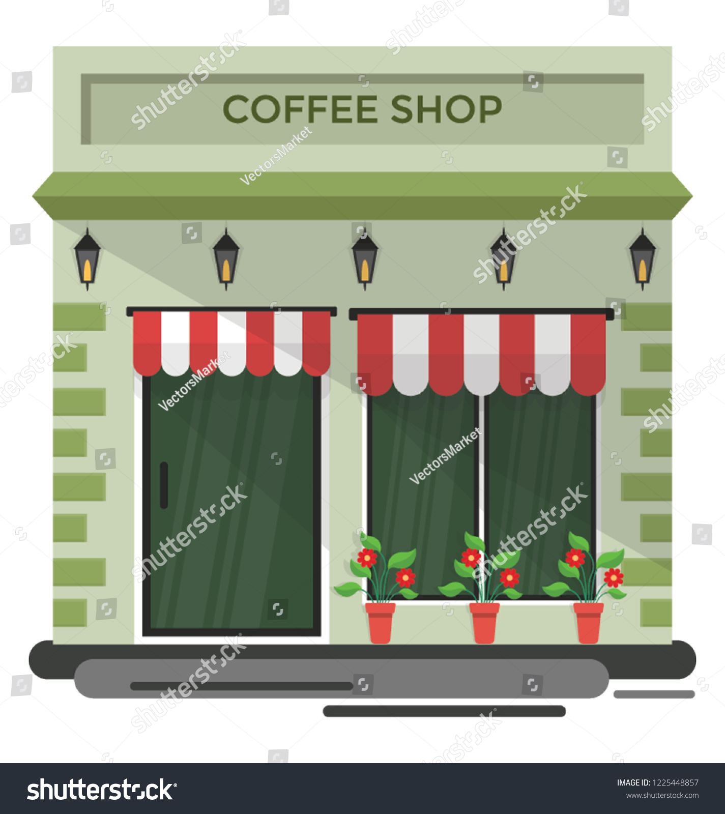 coffee-shop-descriptive-illustration-design-stock-vector-royalty-free