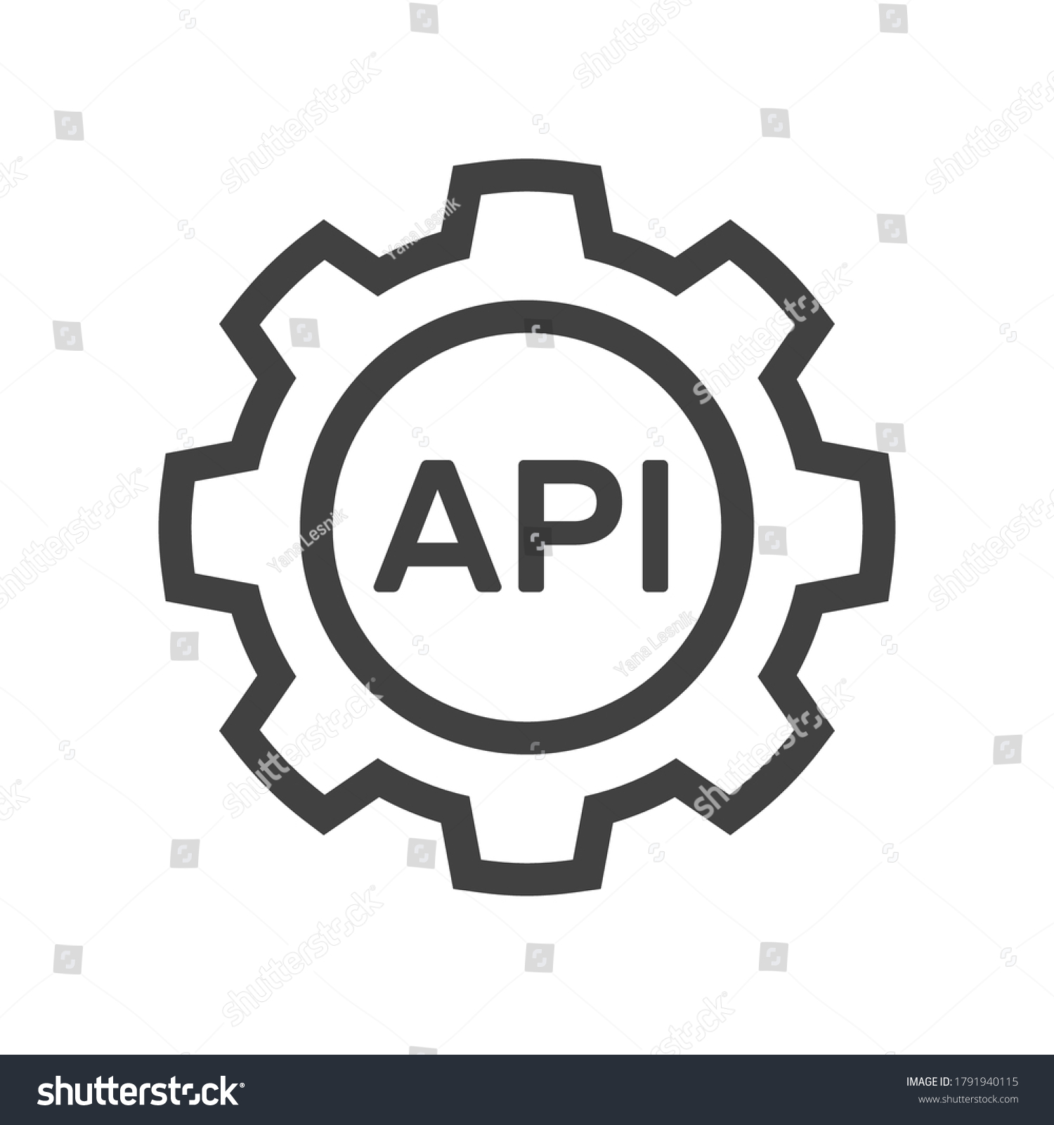 vettoriale-stock-api-icon-vector-sign-and-symbol-isolated-on-white