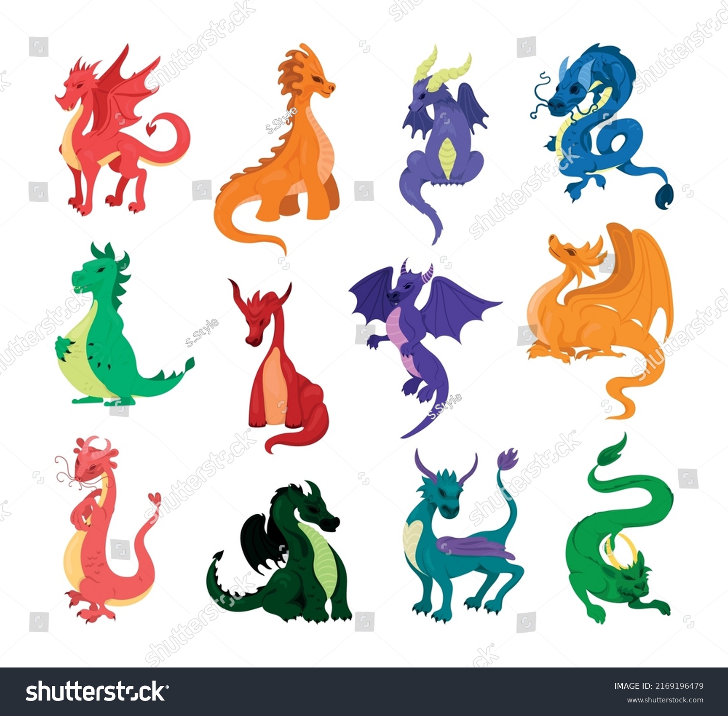 392 European dragon cartoon Images, Stock Photos & Vectors | Shutterstock