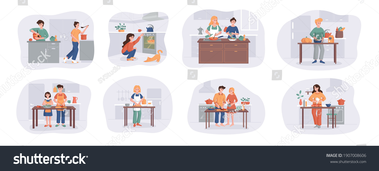 334,336 Home cooking Stock Vectors, Images & Vector Art | Shutterstock