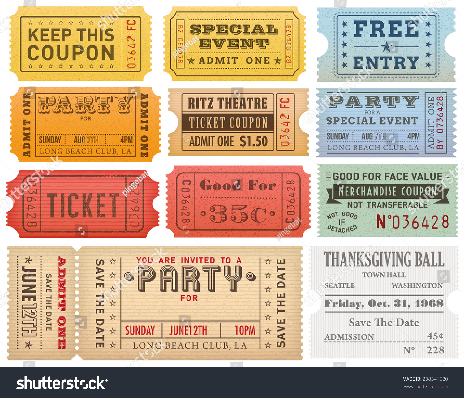 88,946 Vintage tickets Images, Stock Photos & Vectors | Shutterstock