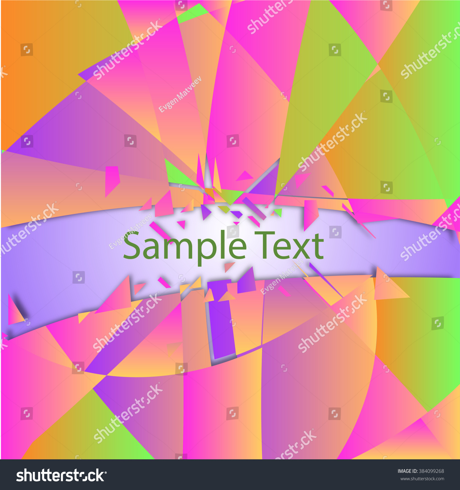 Color Background For Your Text Stock Vector 384099268 : Shutterstock