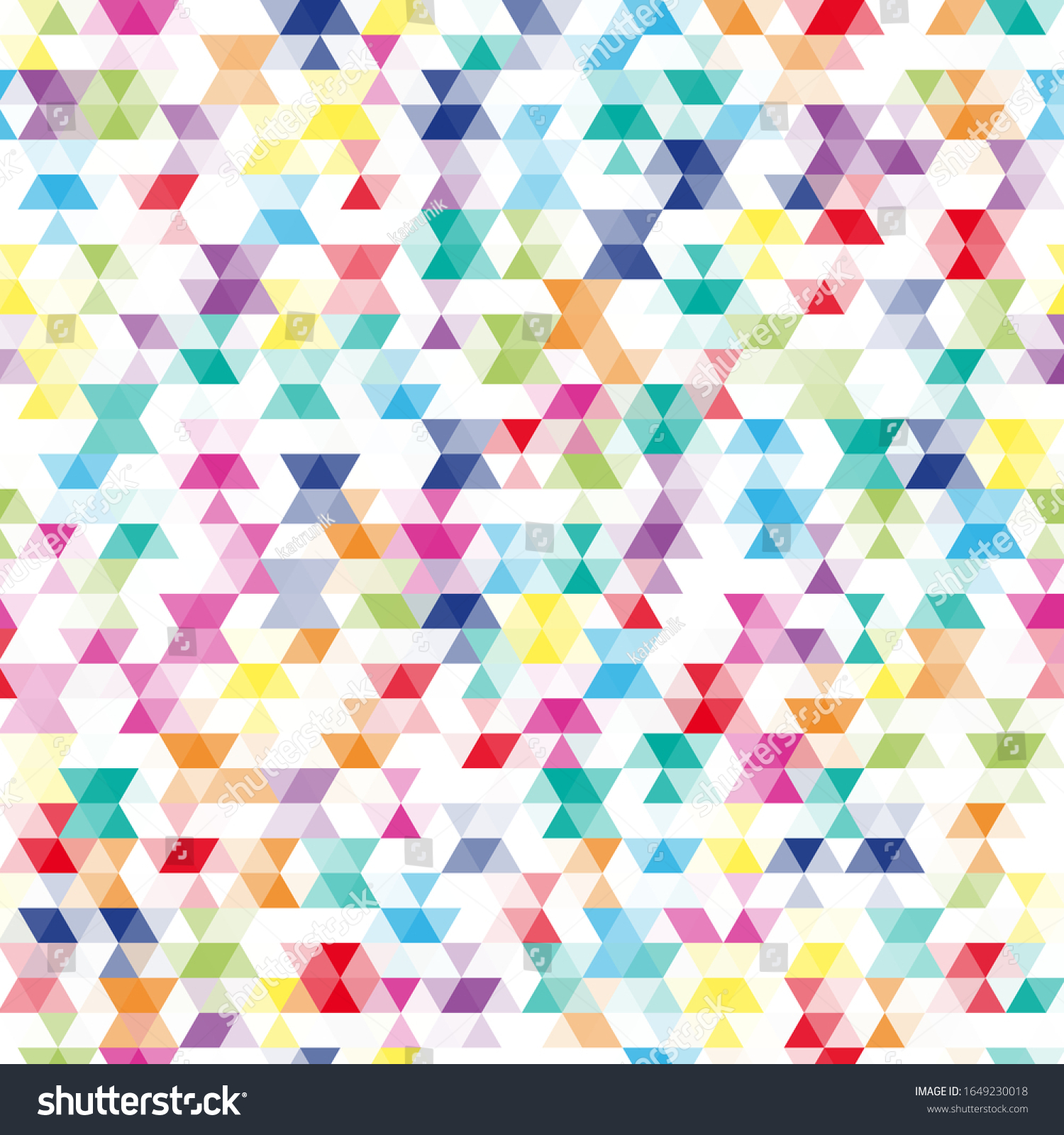 Color Geometric Background Presentation Template Stock Vector (Royalty ...